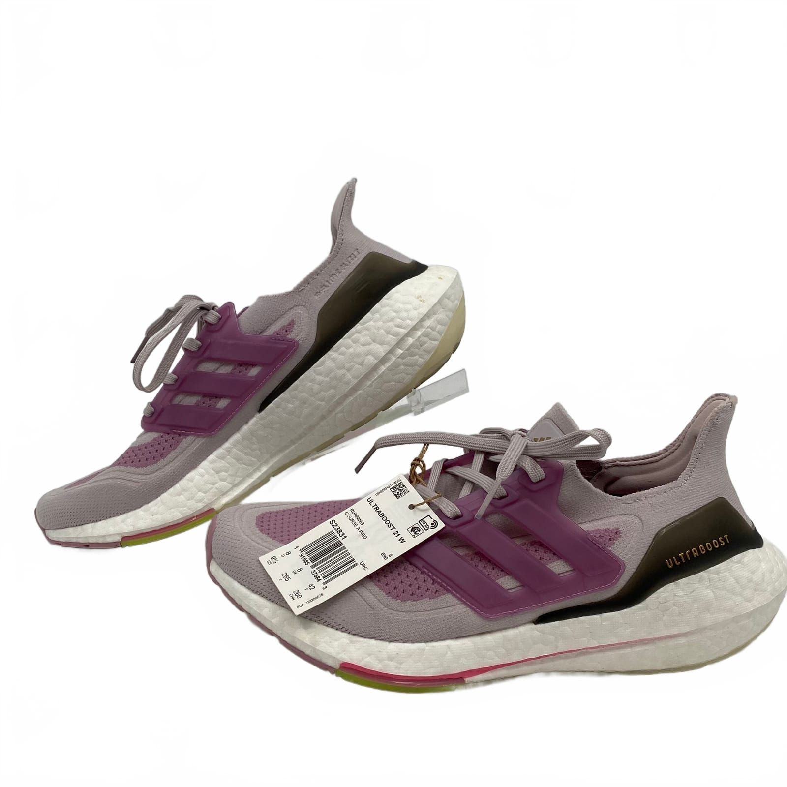 Adidas Purple Ultraboost 21 Sneakers