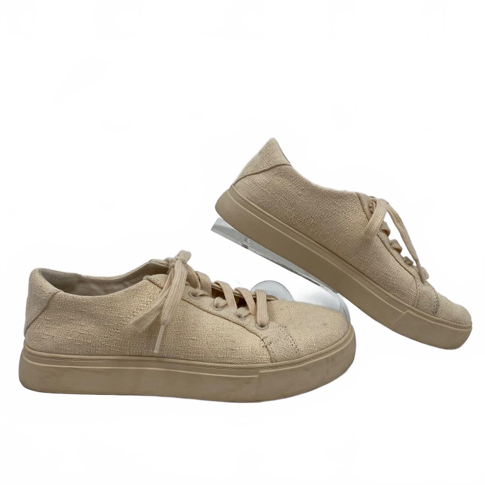 Toms Beige Canvas Sneakers