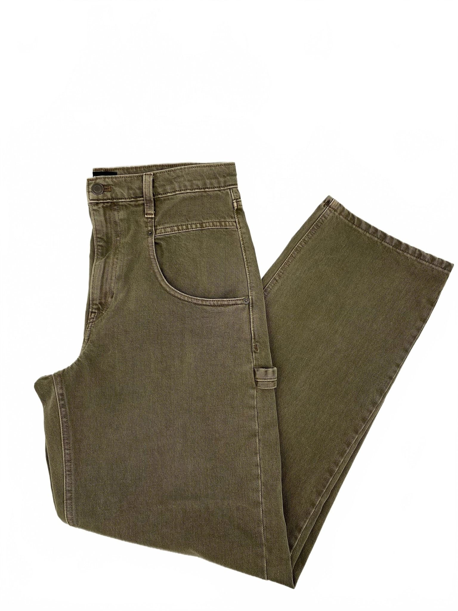 Banana Republic Green Cotton Jeans