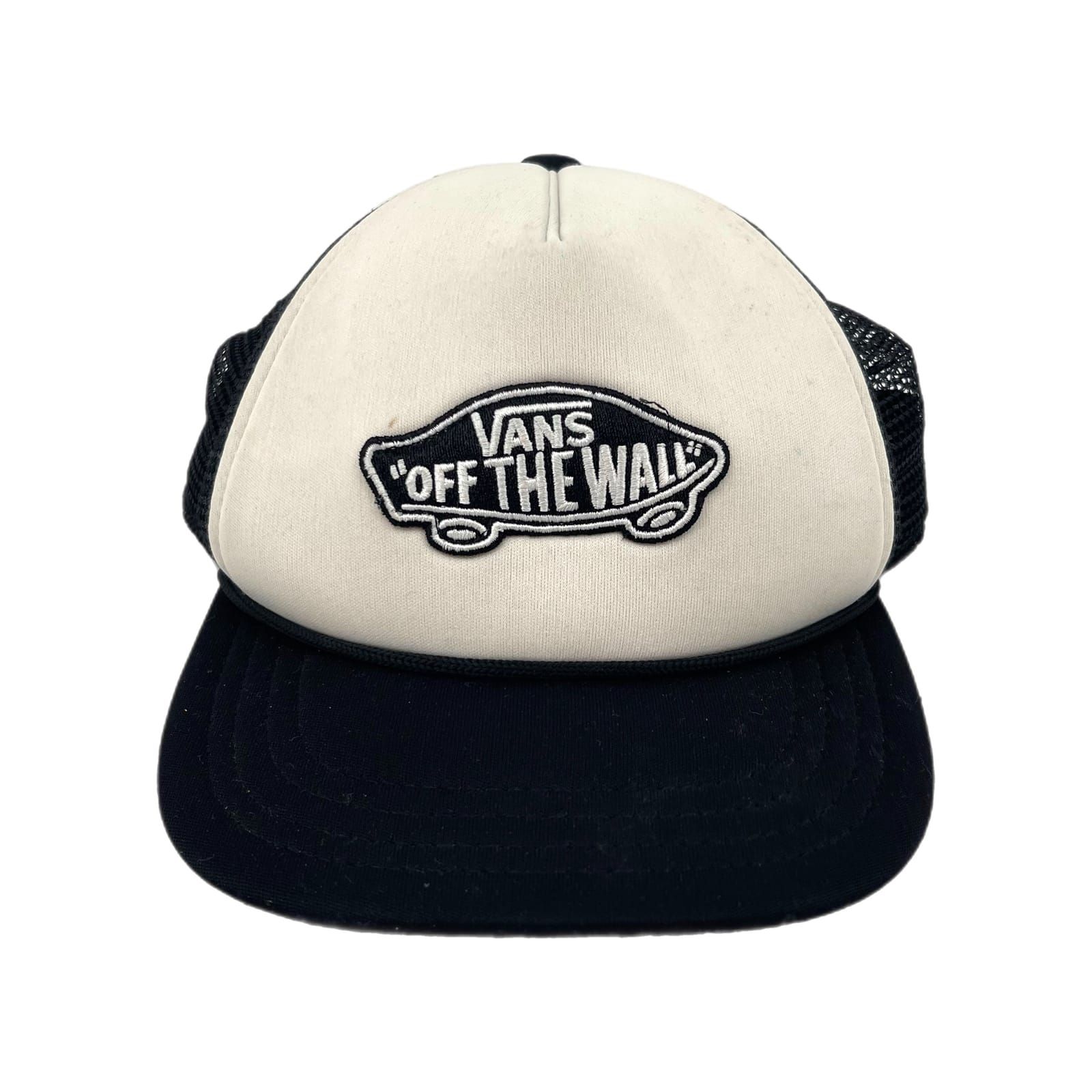 Vans Black & White Logo Trucker Hat