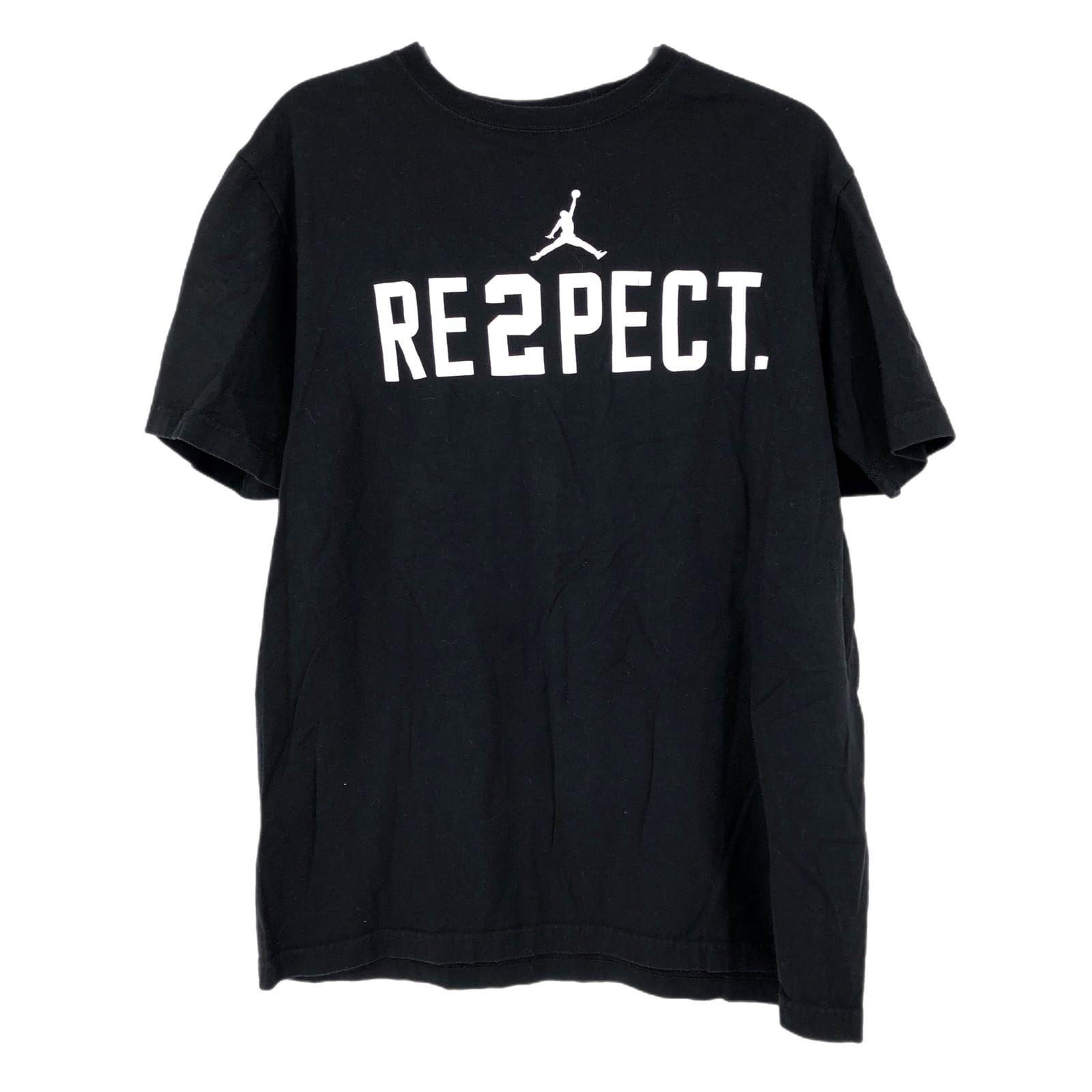 Nike Black & White Classic Round Neck T-Shirt