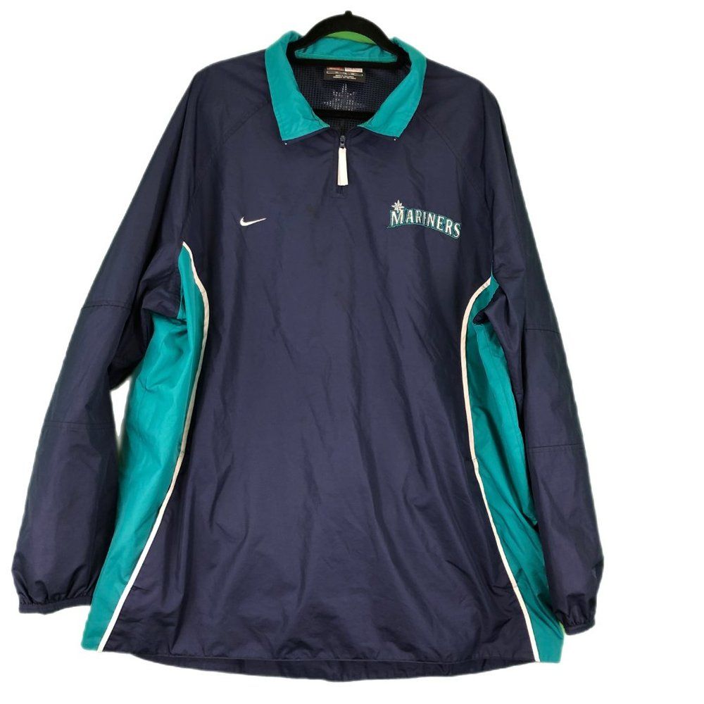 Nike MLB Blue-Green Seattle Mariners Jacket
