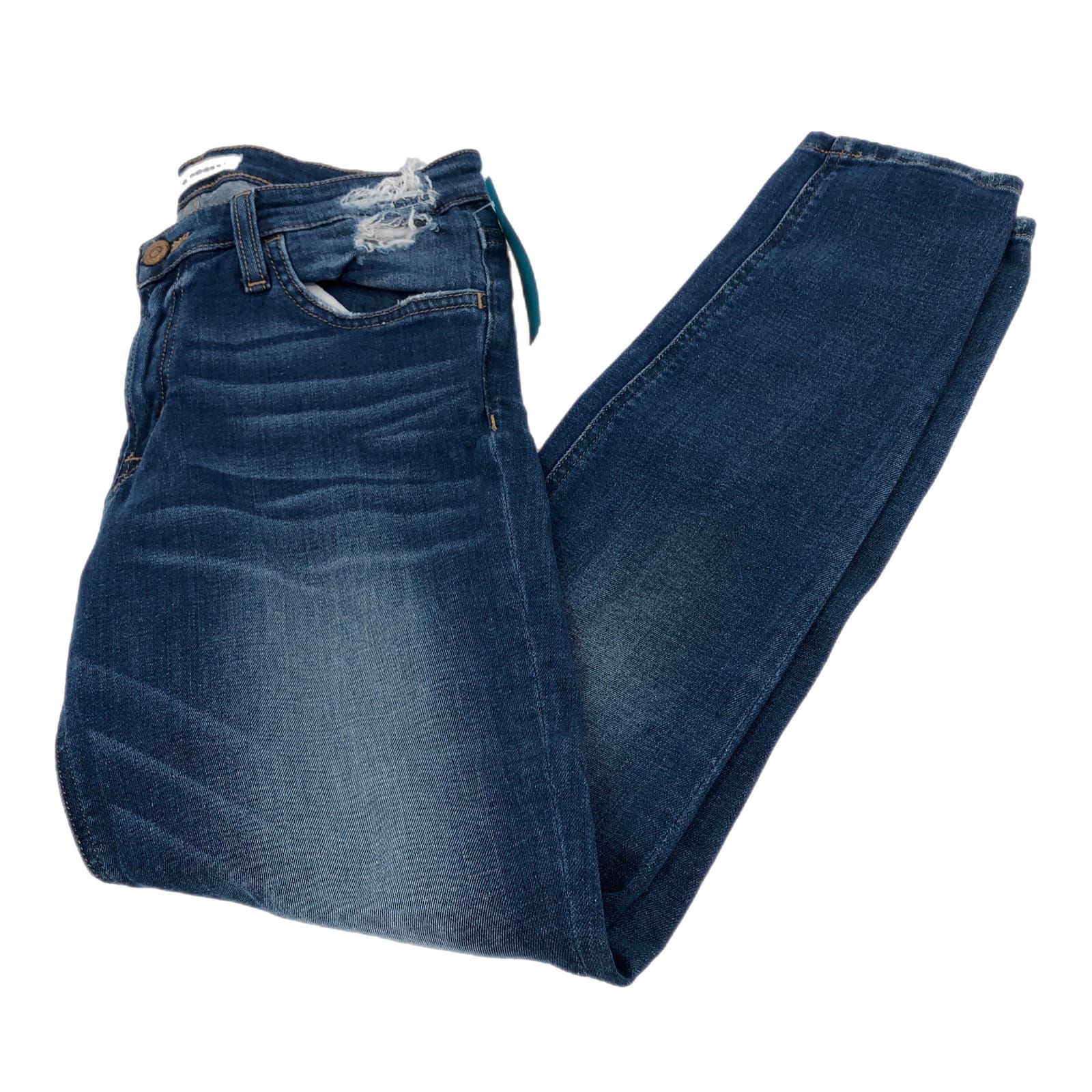 Flying Monkey Blue Classic Straight Leg Jeans