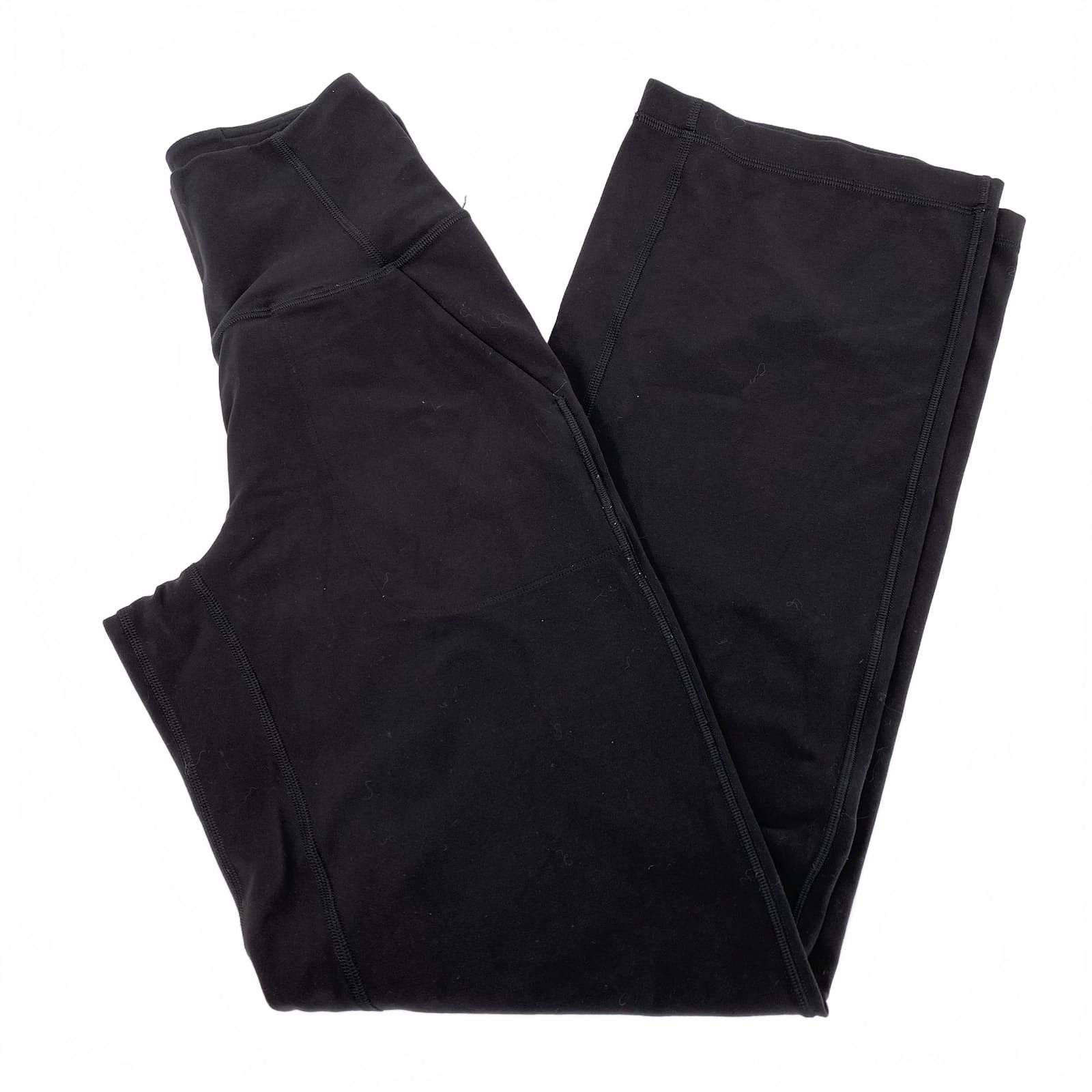 Lululemon Black Align Wide Leg High Rise Pants