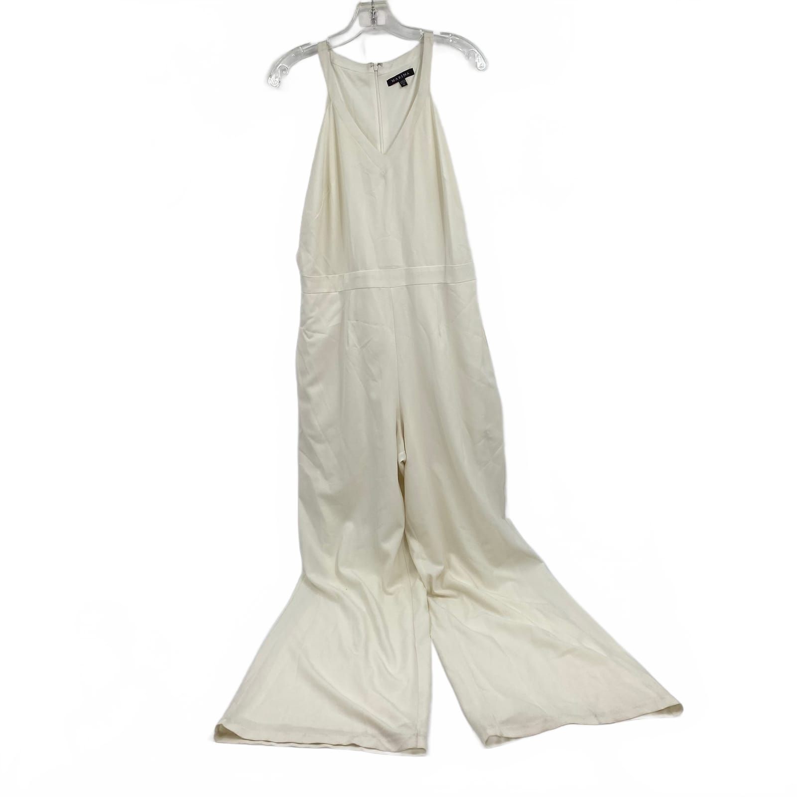 MARINA White One-Piece Jumpsuit