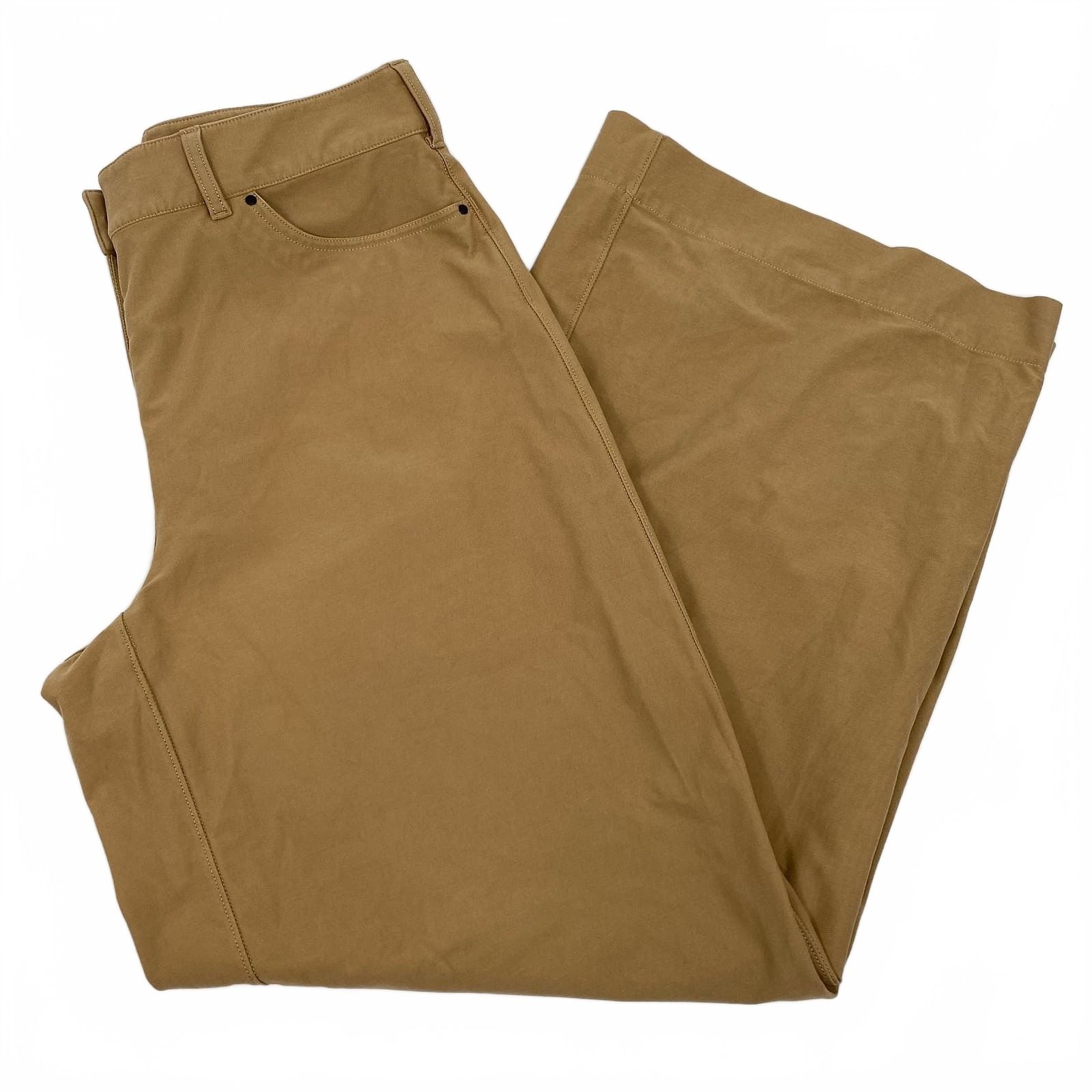 Lululemon Tan Wide Leg Pants