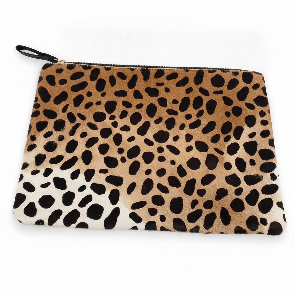 Clare V Fur Pouch Clutch