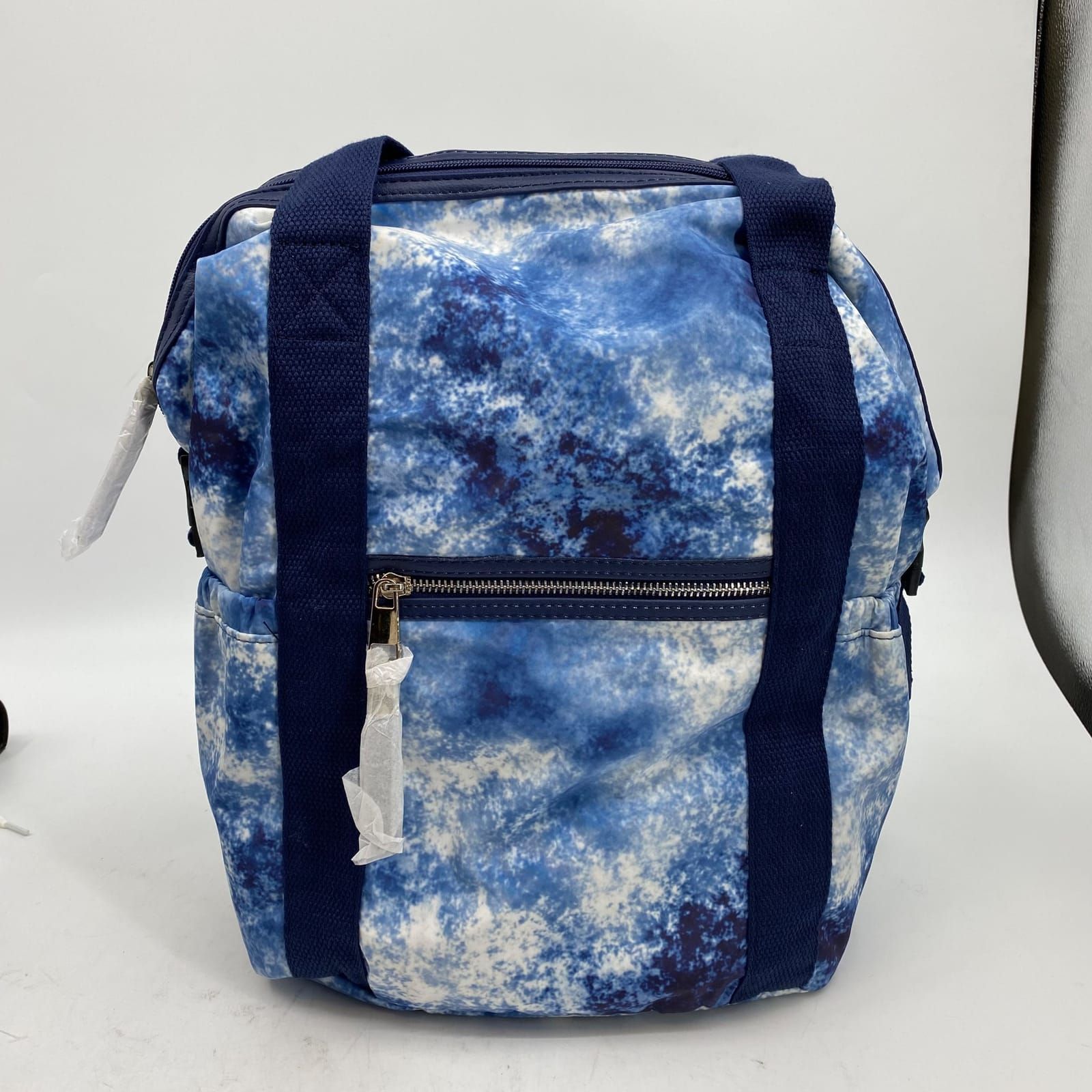 Madden Girls Blue White Backpack Tie-Dye