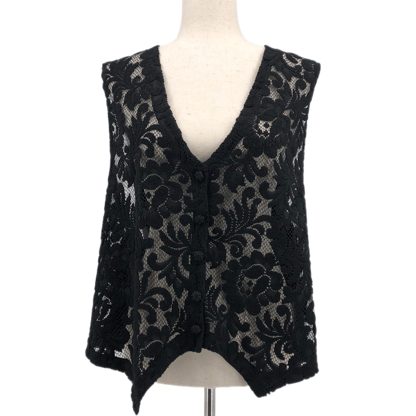 Cherokee Black Breathable Vest