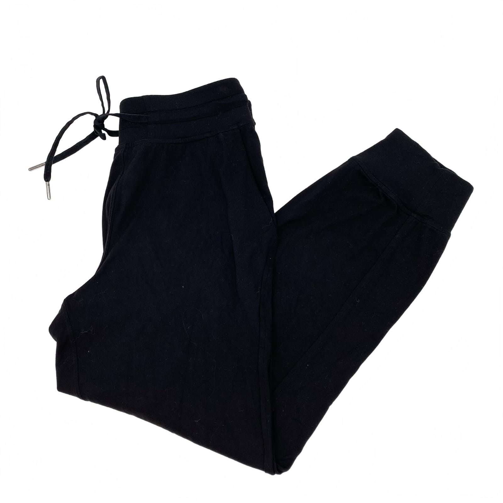Lululemon Black Cotton Blend Joggers