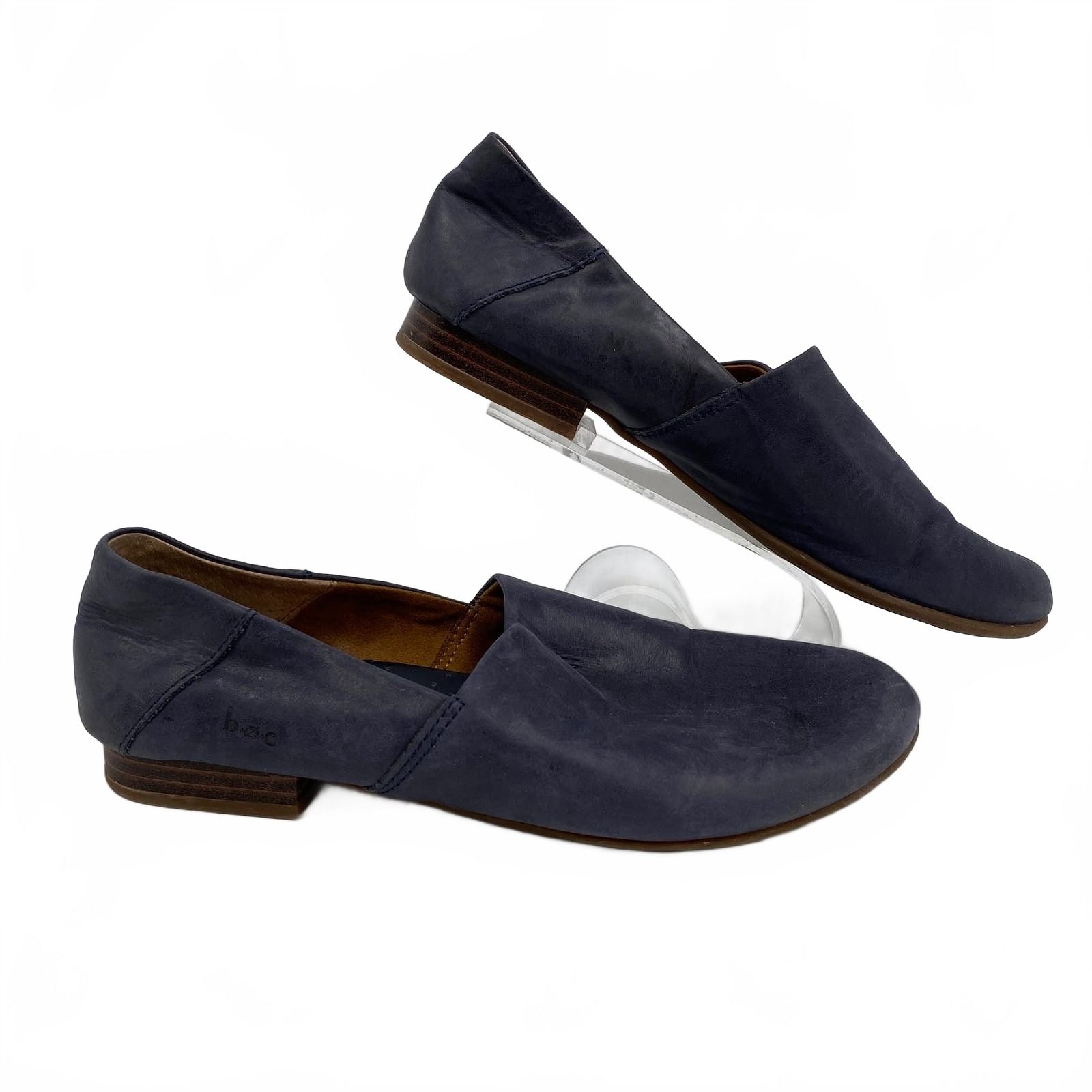 b.o.c. Blue Leather Loafers