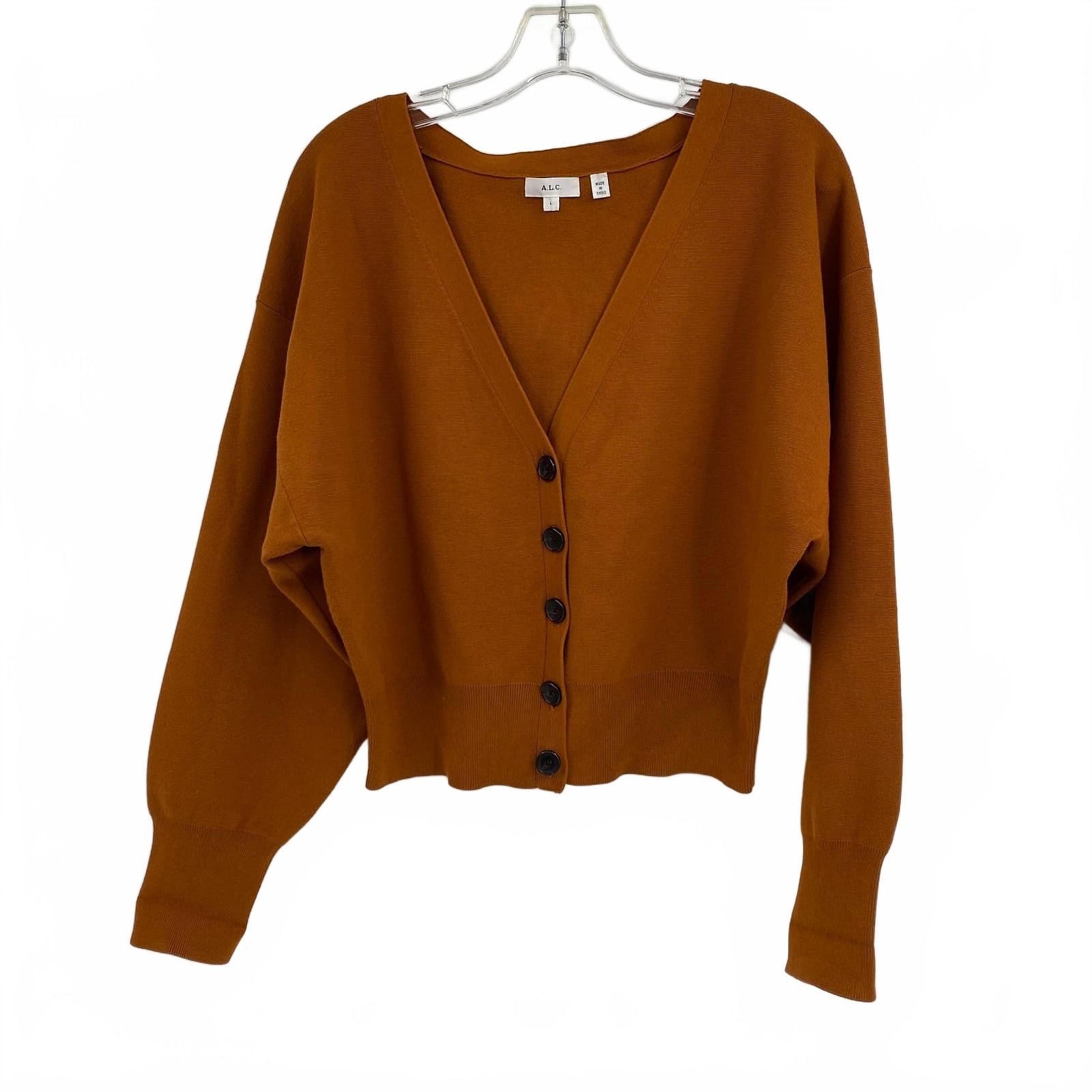 A.L.C. Orange Peter II Cardigan