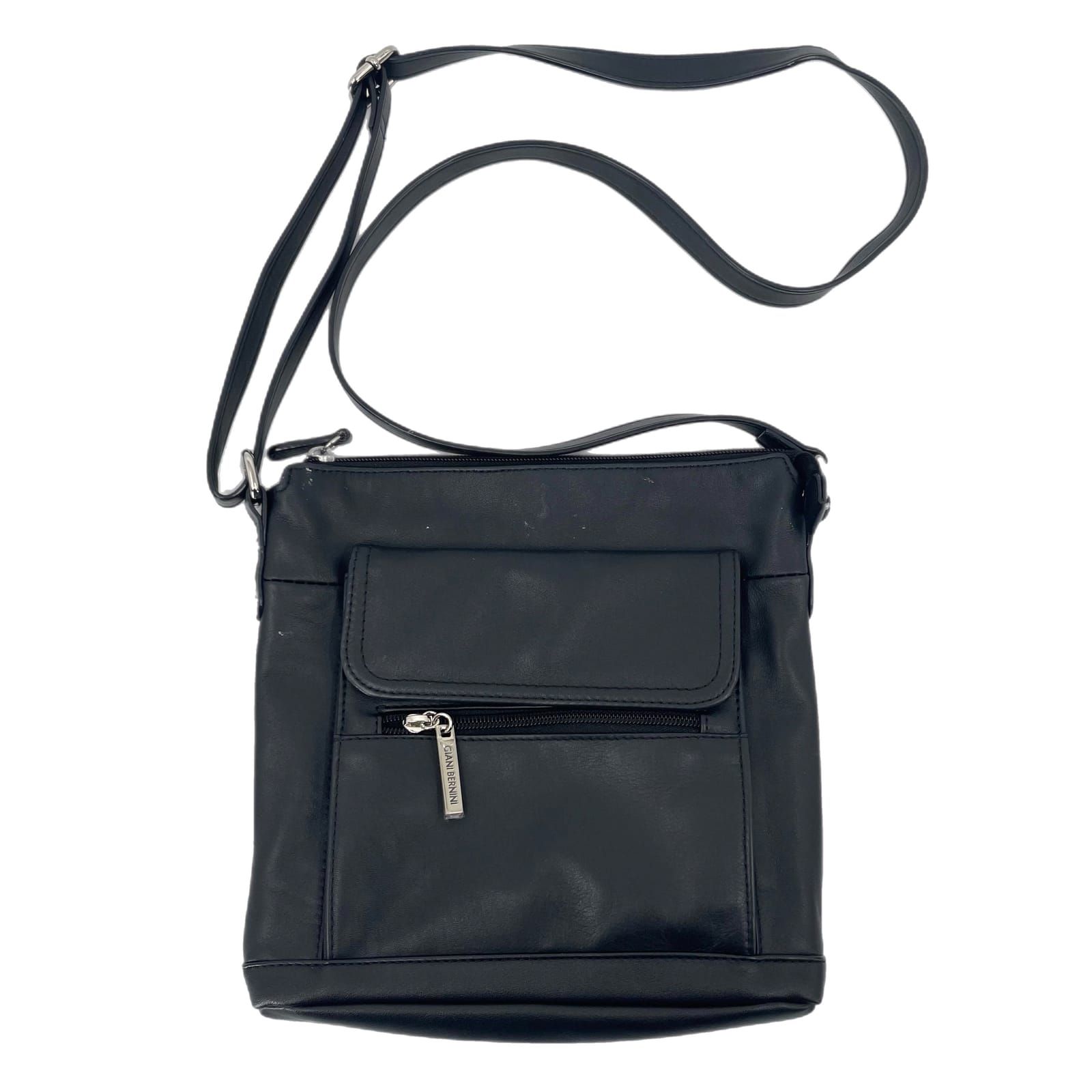 Giani Bernini Black Crossbody Bag Small Adjustable Strap