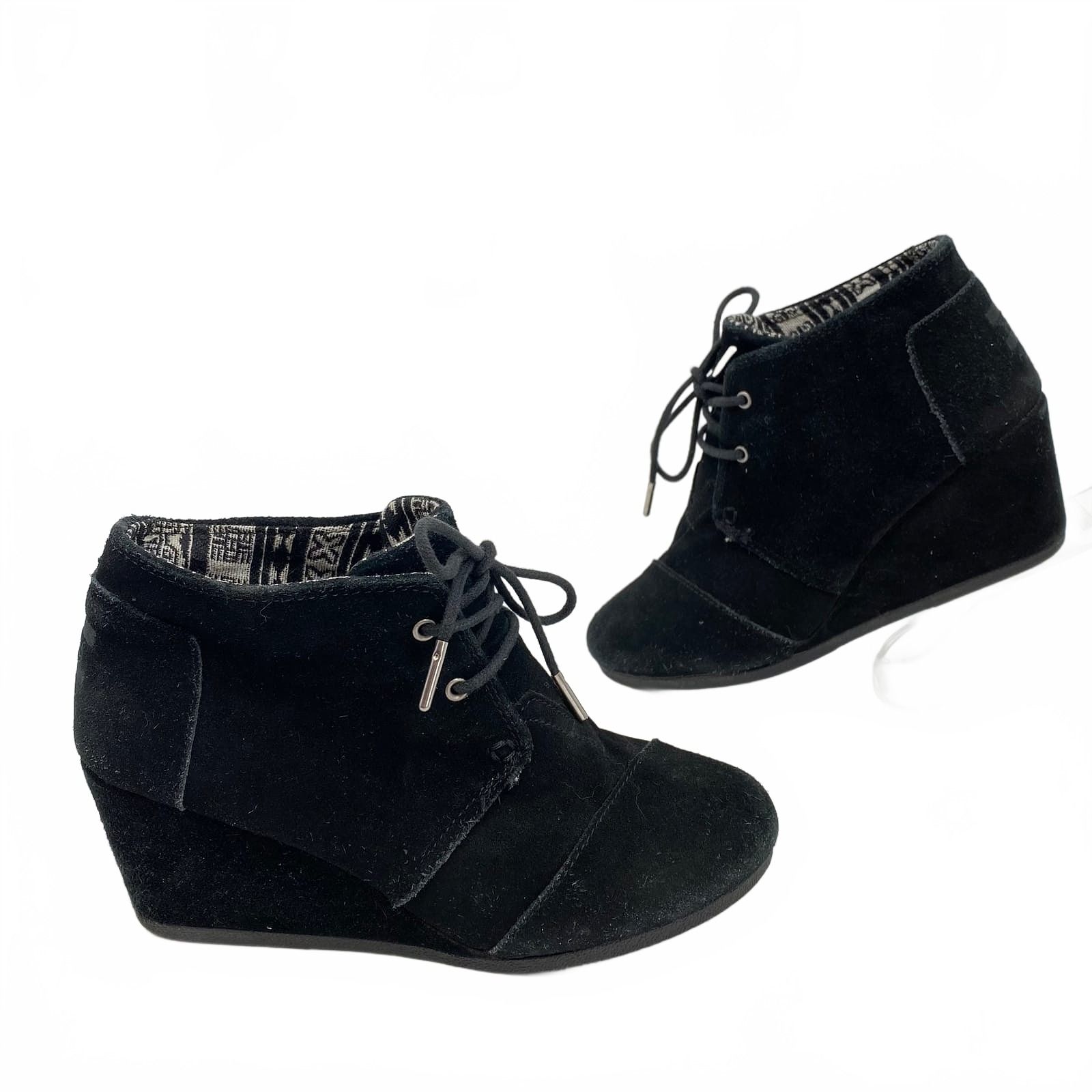 Toms Black Ankle Boots