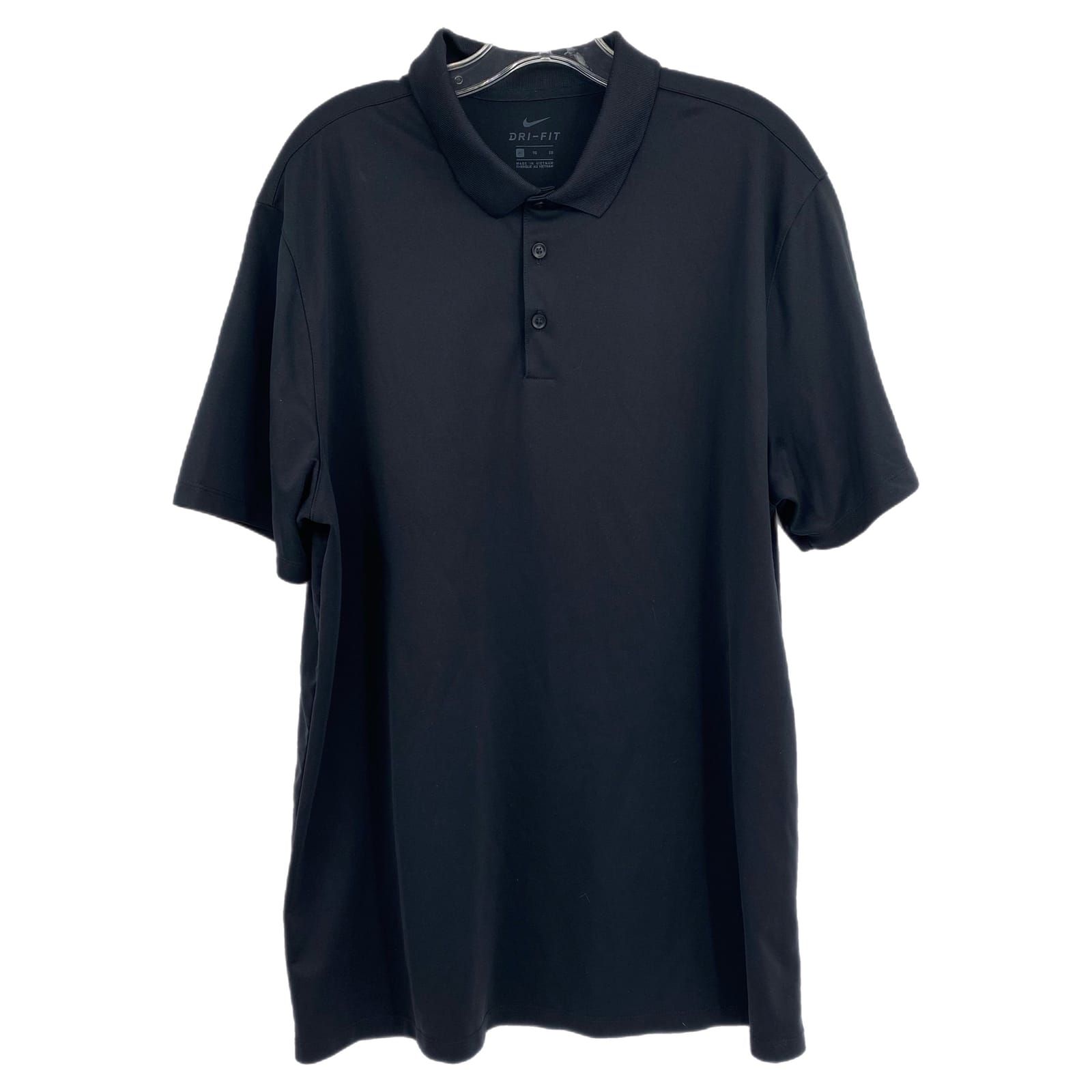 Nike Black Short Sleeve Polo Shirt