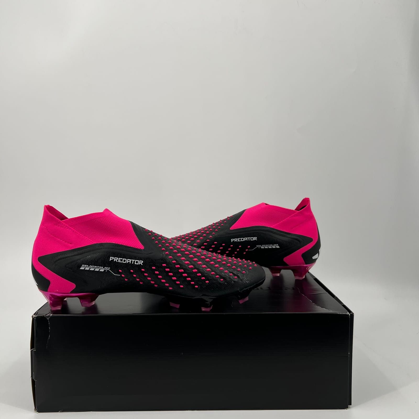 adidas Predator Accuracy Cleats Black Pink