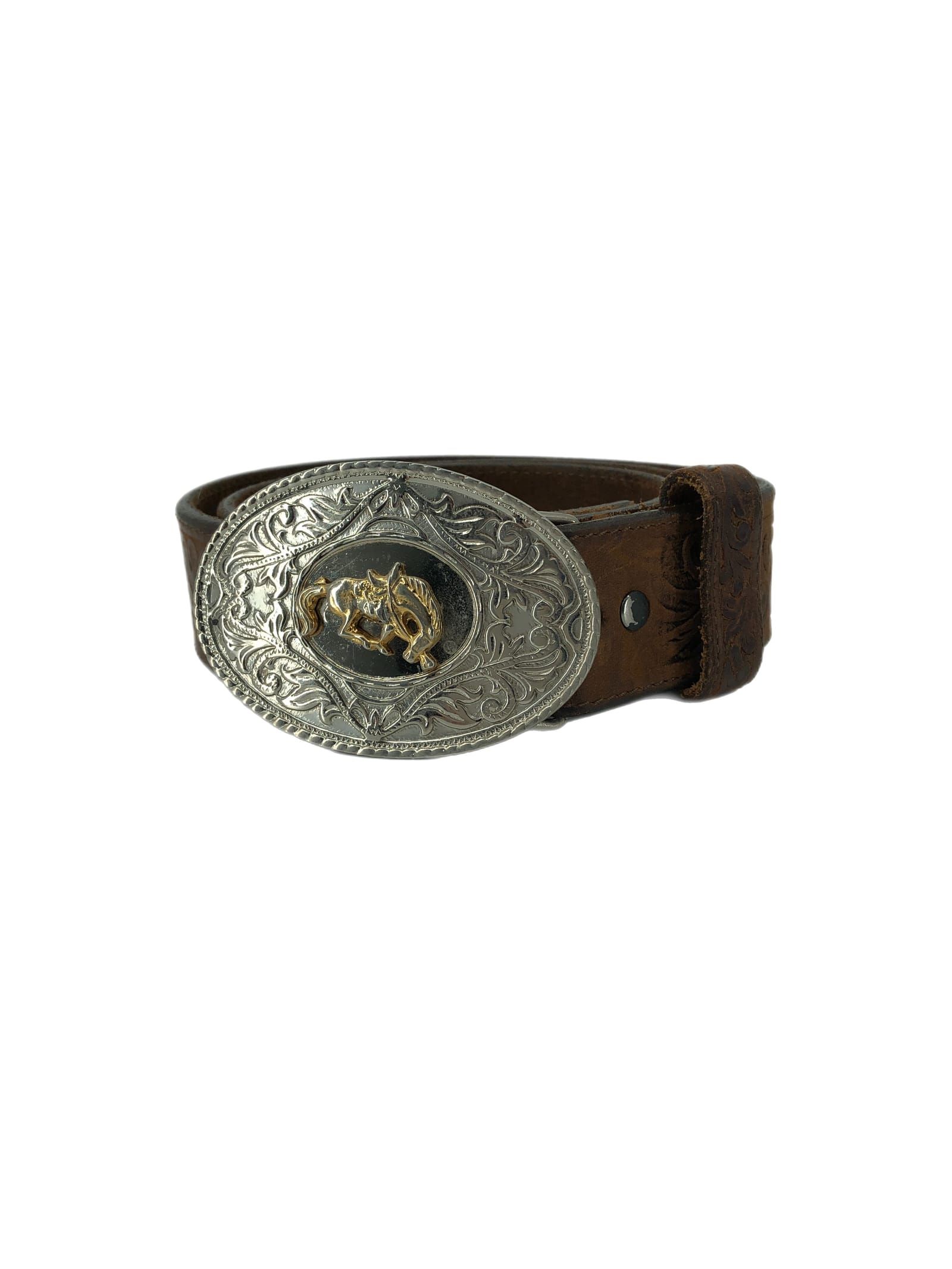 Silver Creek Brown Western Belt
