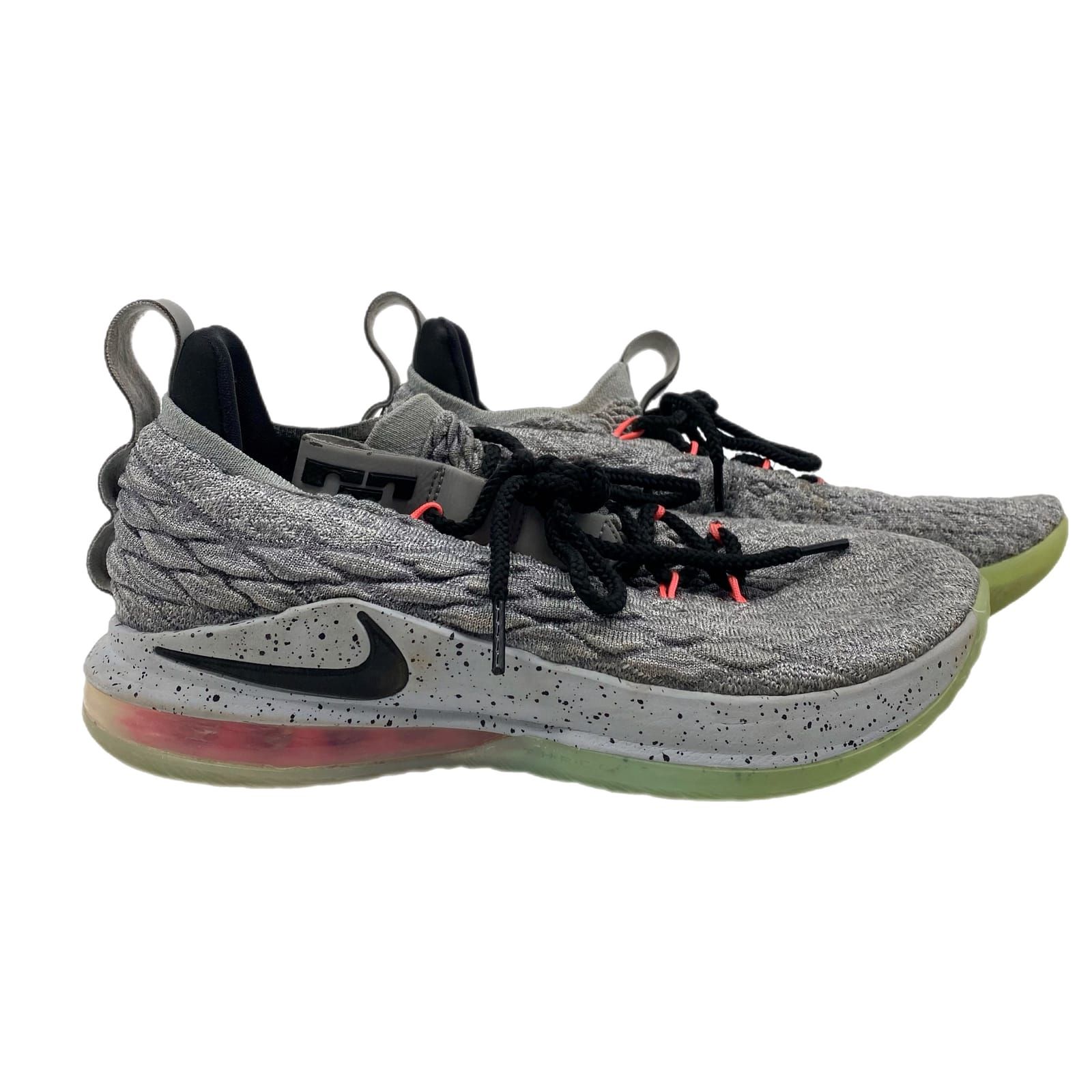 Nike Gray Lebron Xv 15 Low Shoes