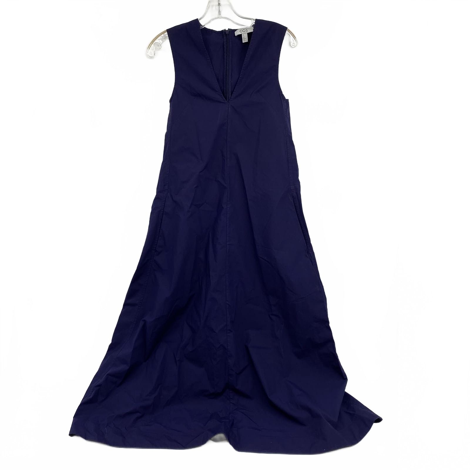 COS Blue Maxi Dress 100% Cotton