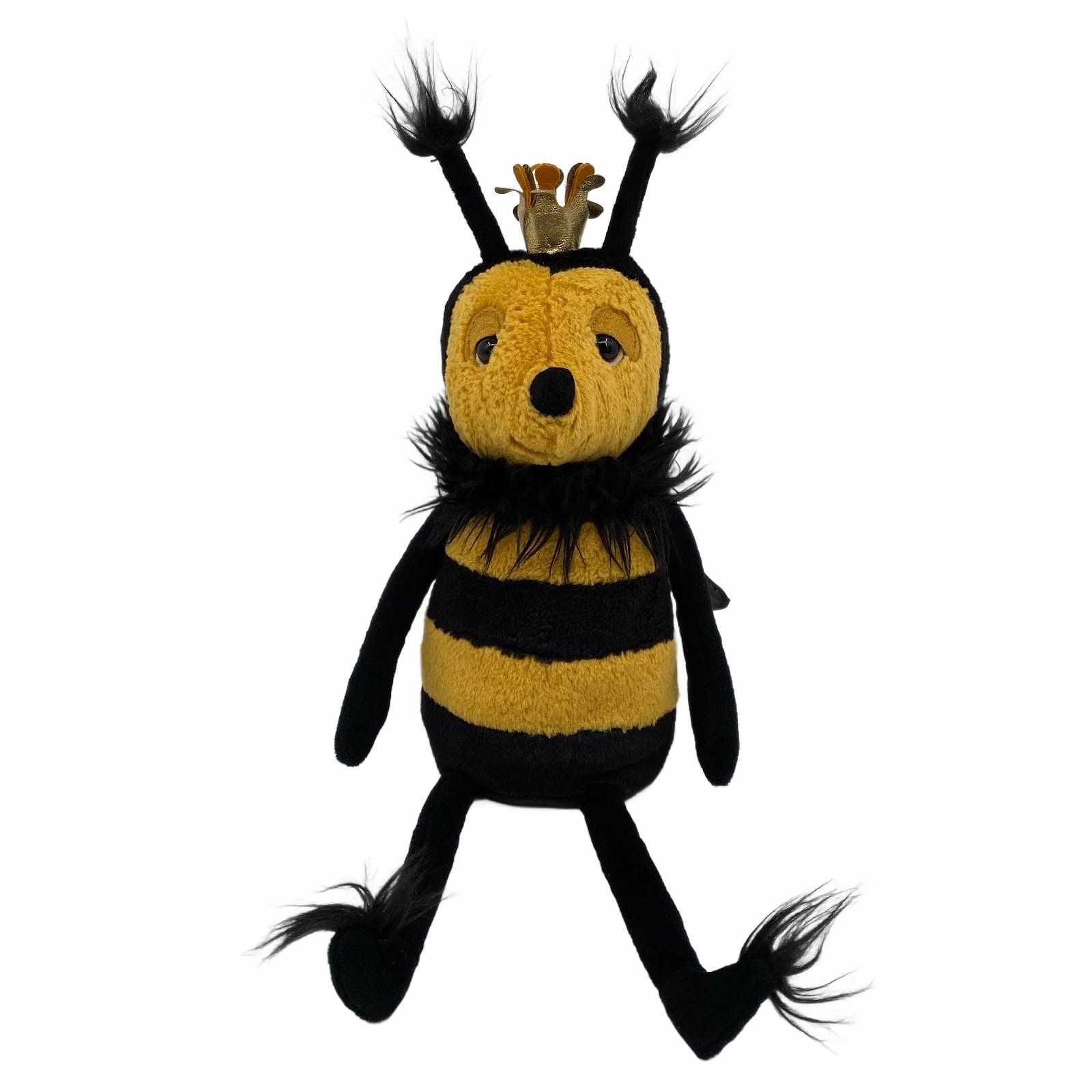Jellycat Black Yellow Queen Bee Retired Plush