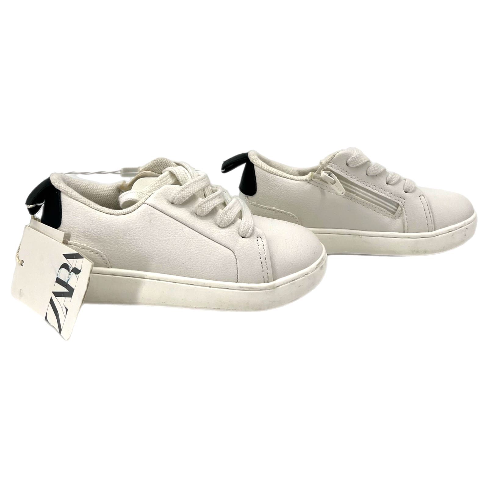 Zara White Synthetic Girls' Sneakers