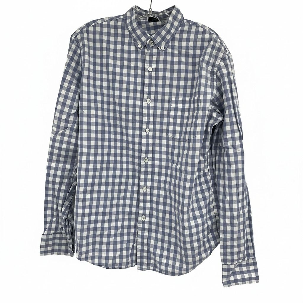 J. Crew Men’s Gingham Shirt