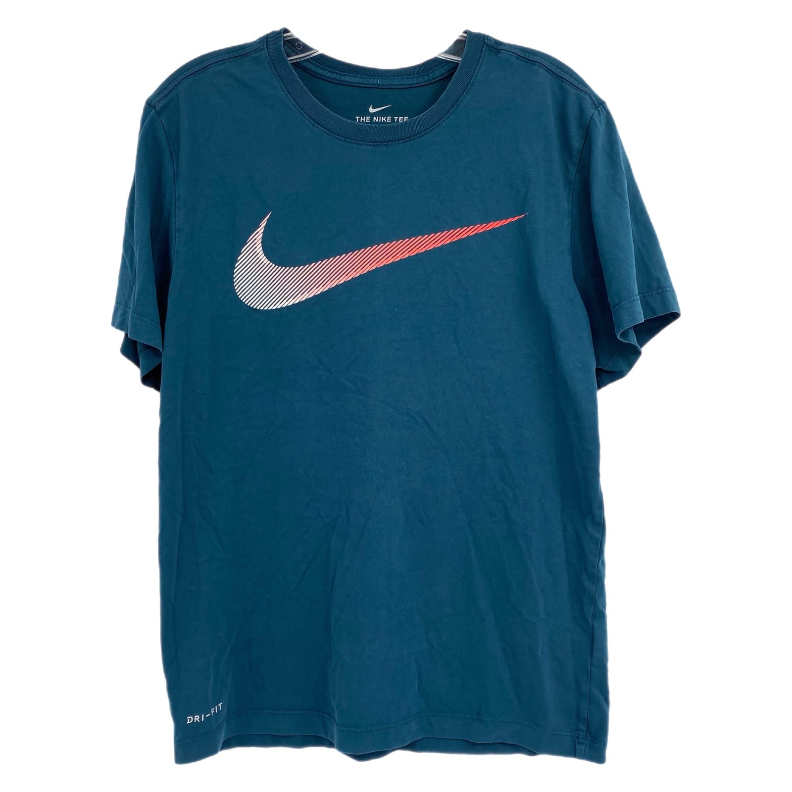 Nike Blue Swoosh Short Sleeve Tee