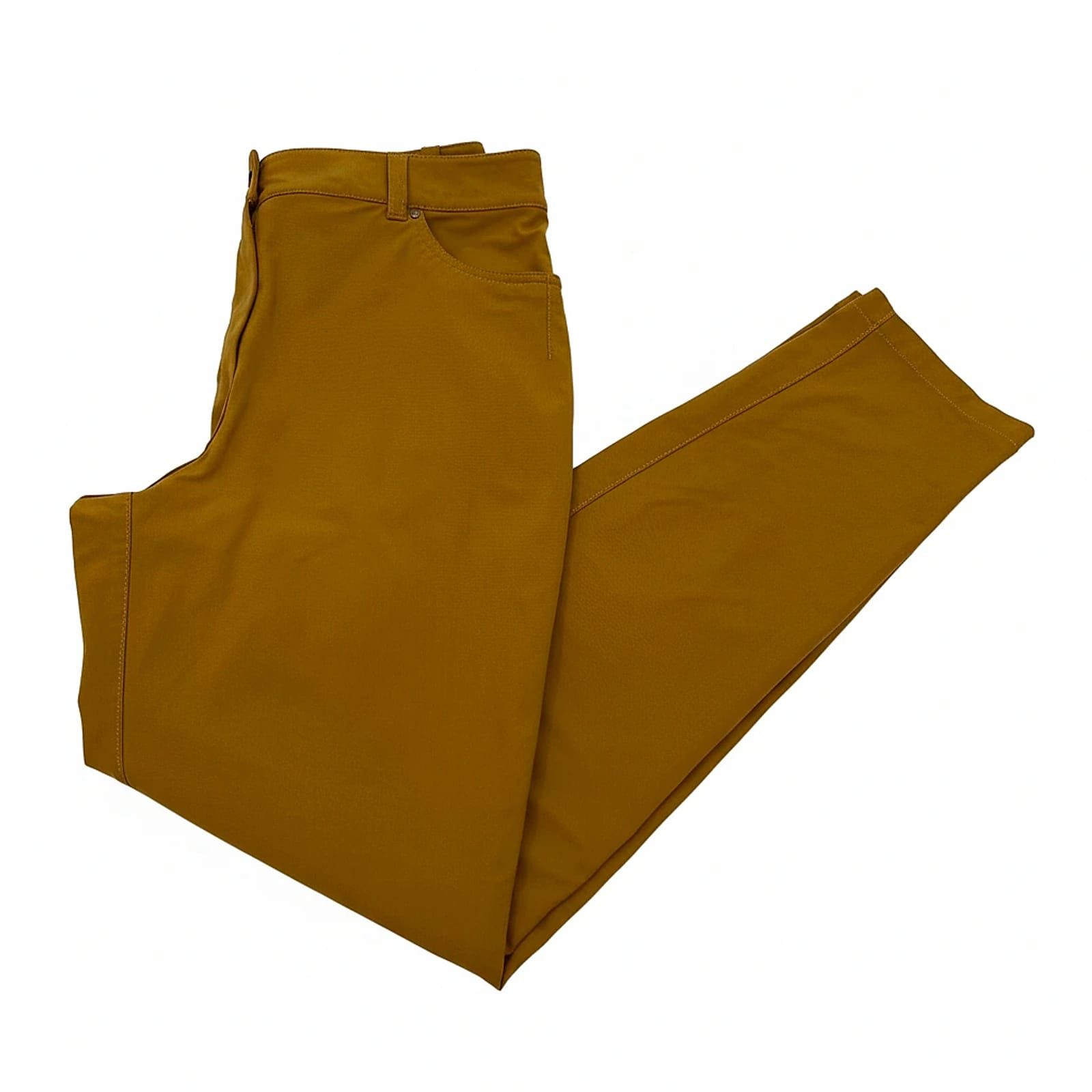 Lululemon Brown Synthetic Jogger Trousers