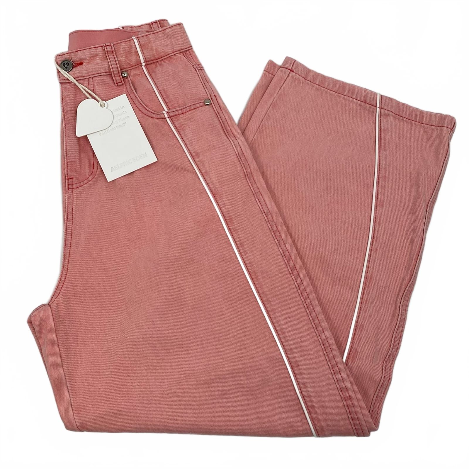 Aelfric Eden Pink Barrel Leg Jeans