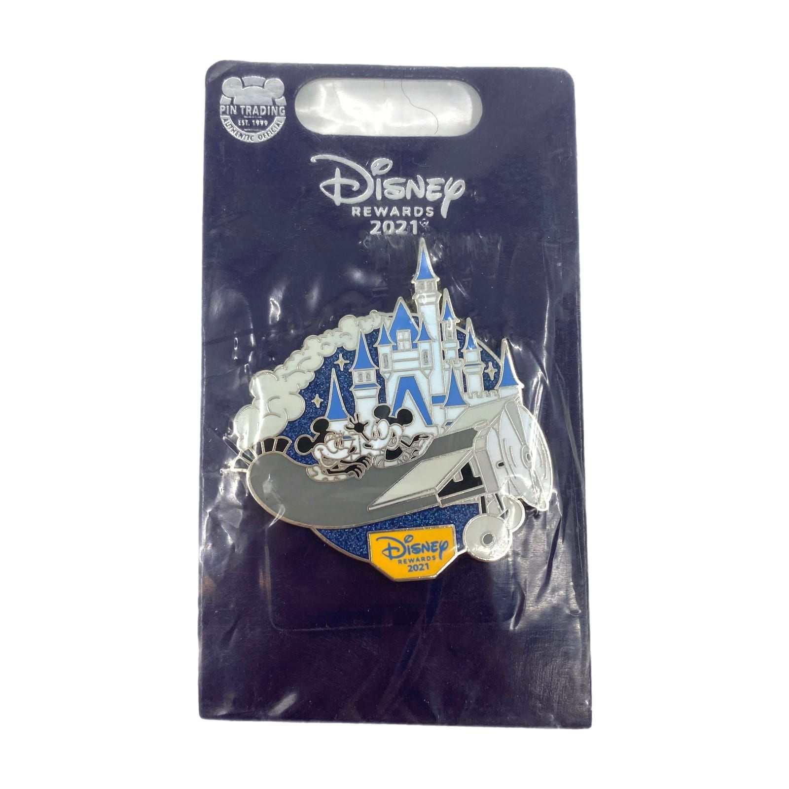 Disney Blue 2021 Rewards Chase Collectible Pin