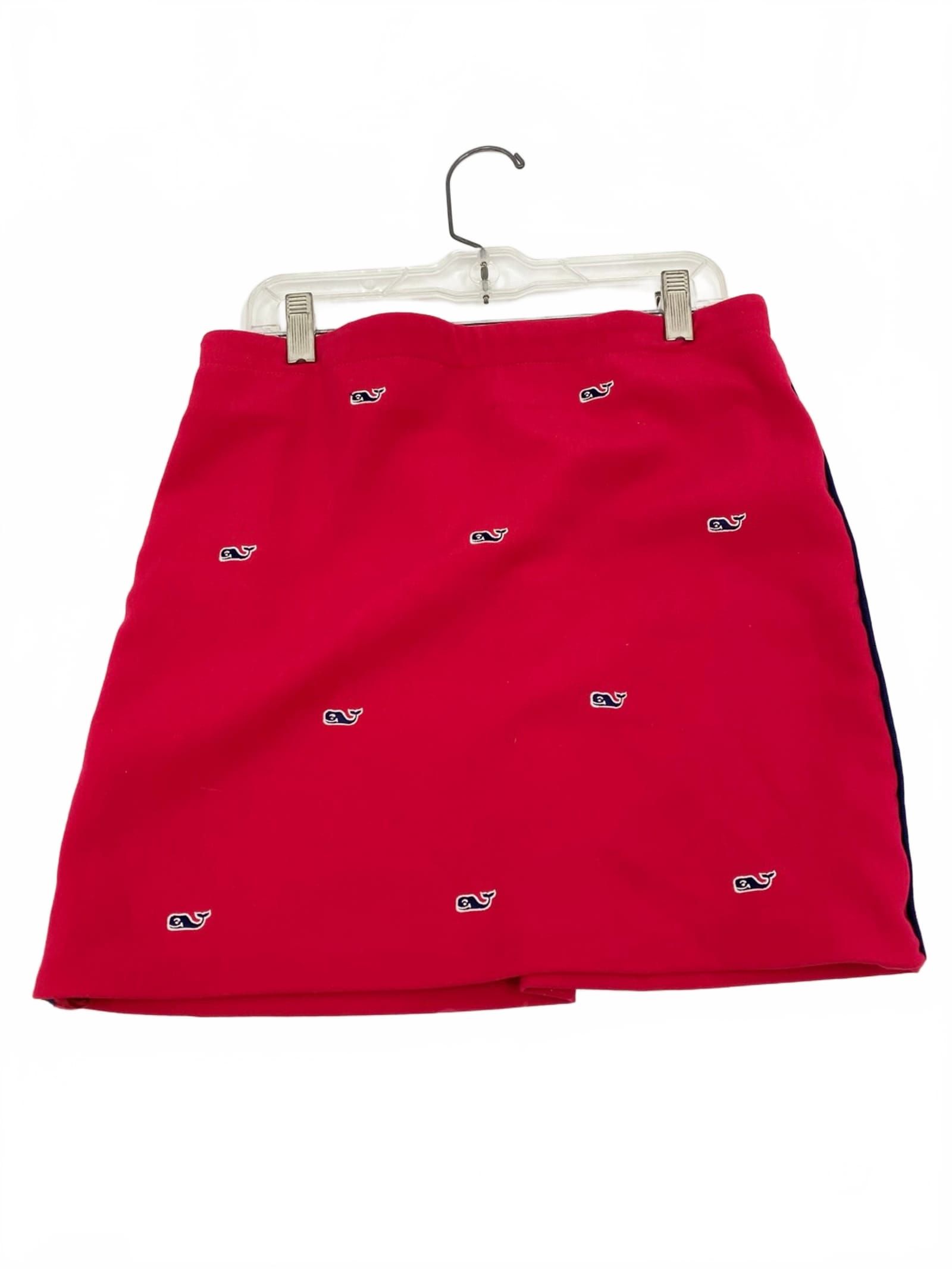 Vineyard Vines Whale Embroidery Kids Skirt