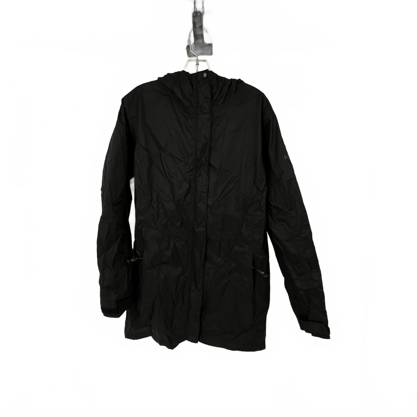 Columbia Black Waterproof Hooded Jacket