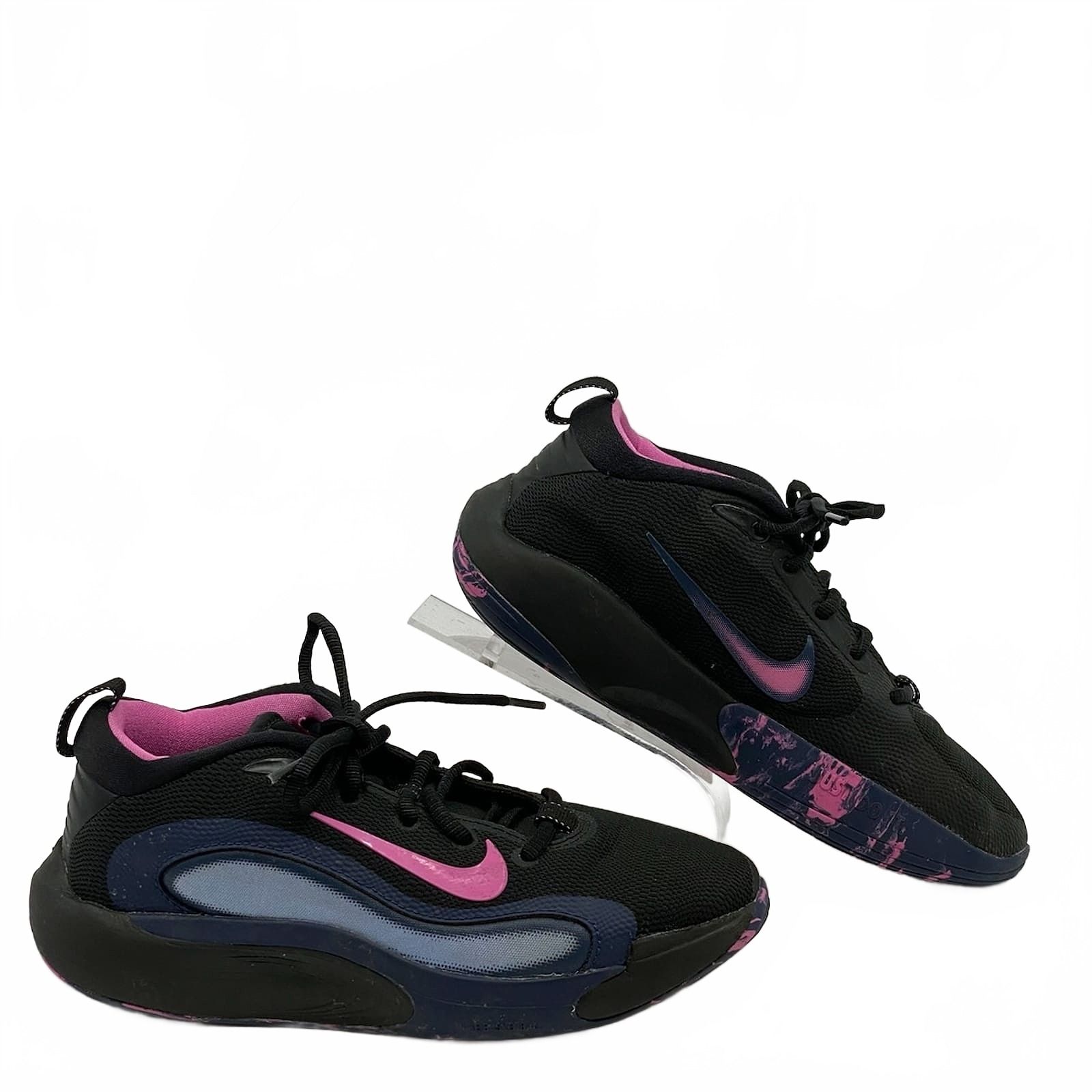 Nike Black Pink Isofly Boys Sneaker