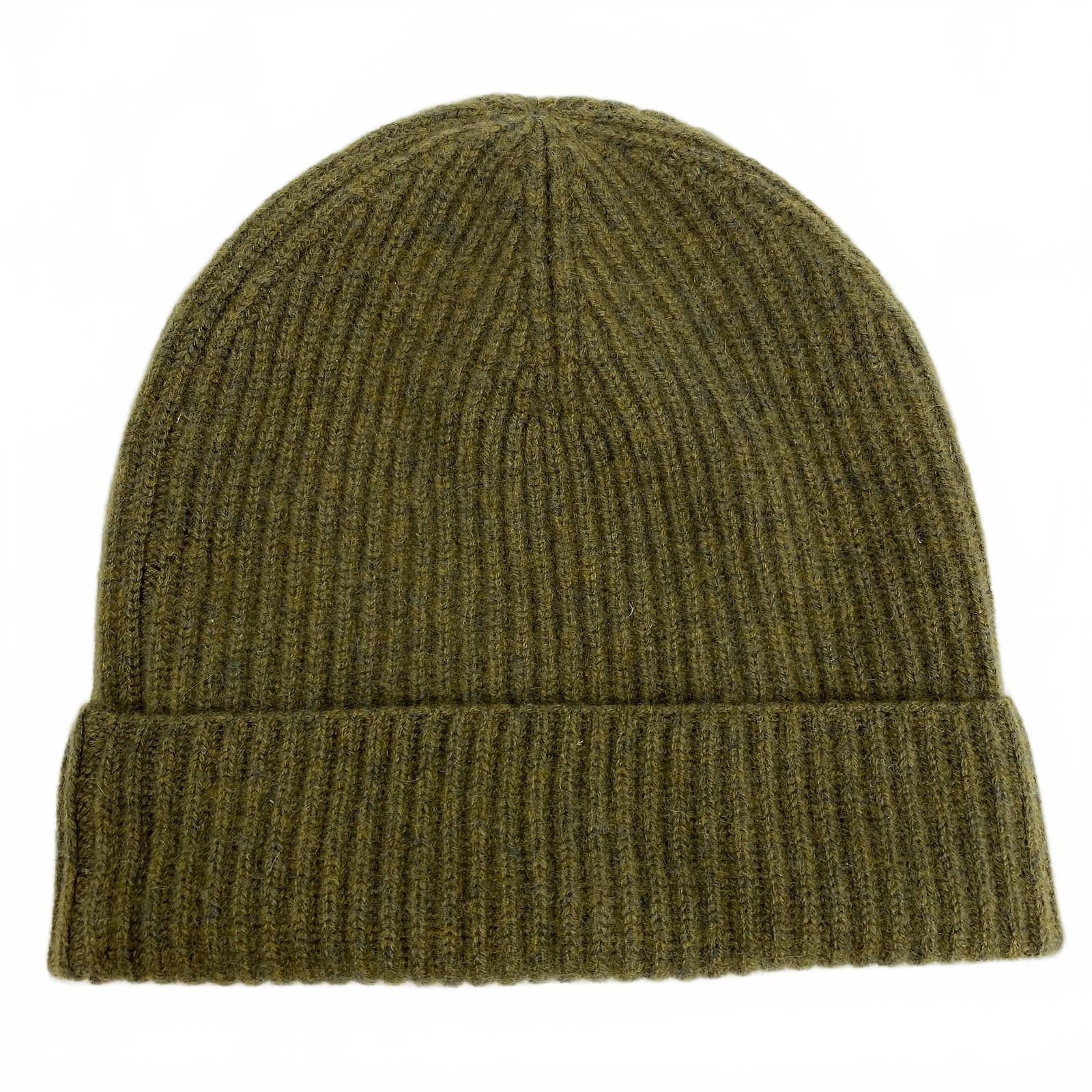 NAADAM Green Cashmere Knit Beanie