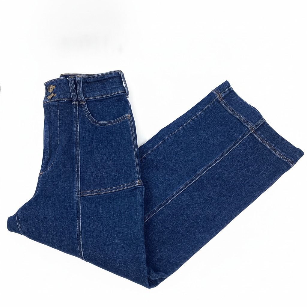 Pilcro and the Letterpress Blue Flare Jeans
