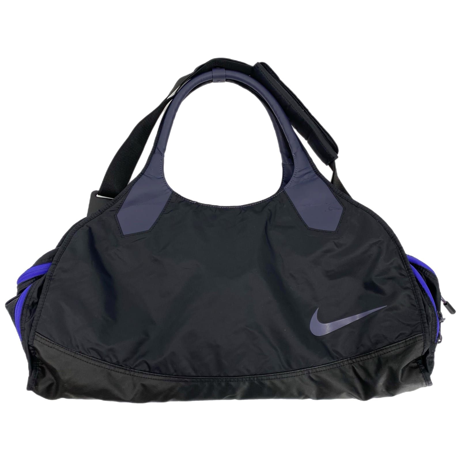 Nike Black Blue Large Duffel Bag