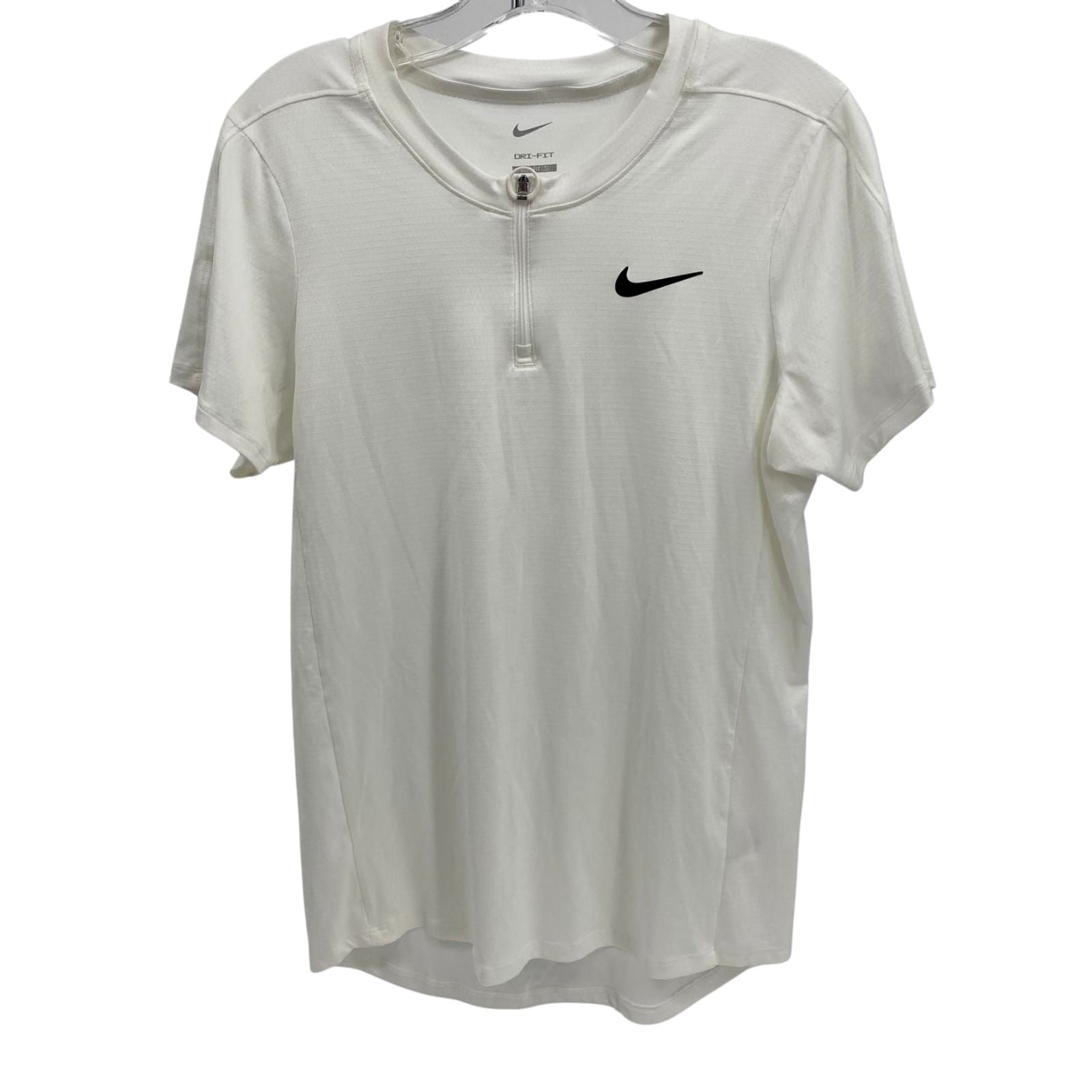 Nike White Basic Short Sleeve Tee