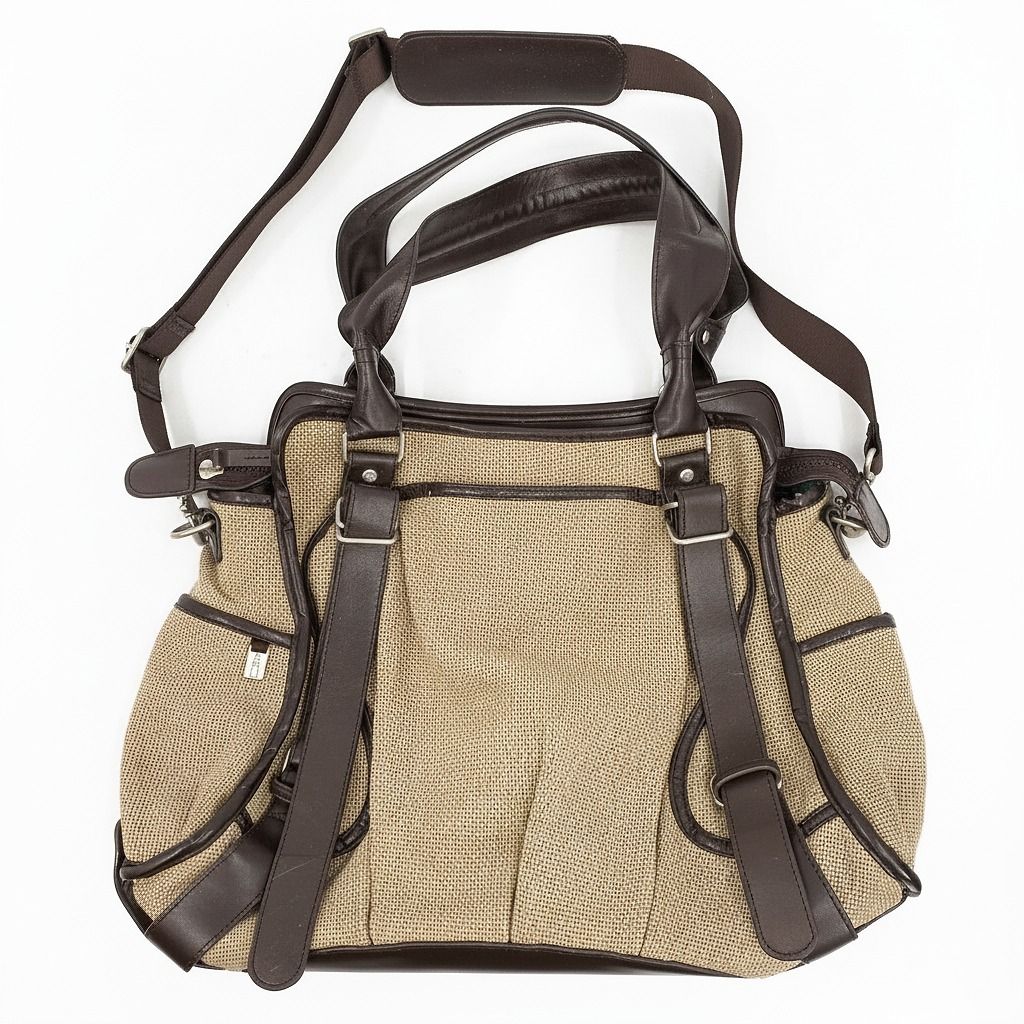 Lululemon Beige Brown Vintage Woven Weekender Bag