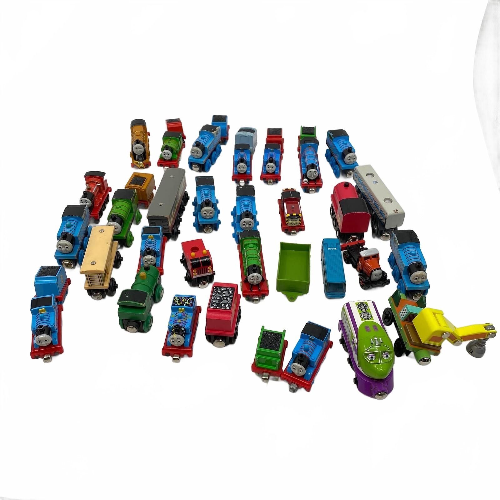 Thomas & Friends Red Blue Action Figure Set