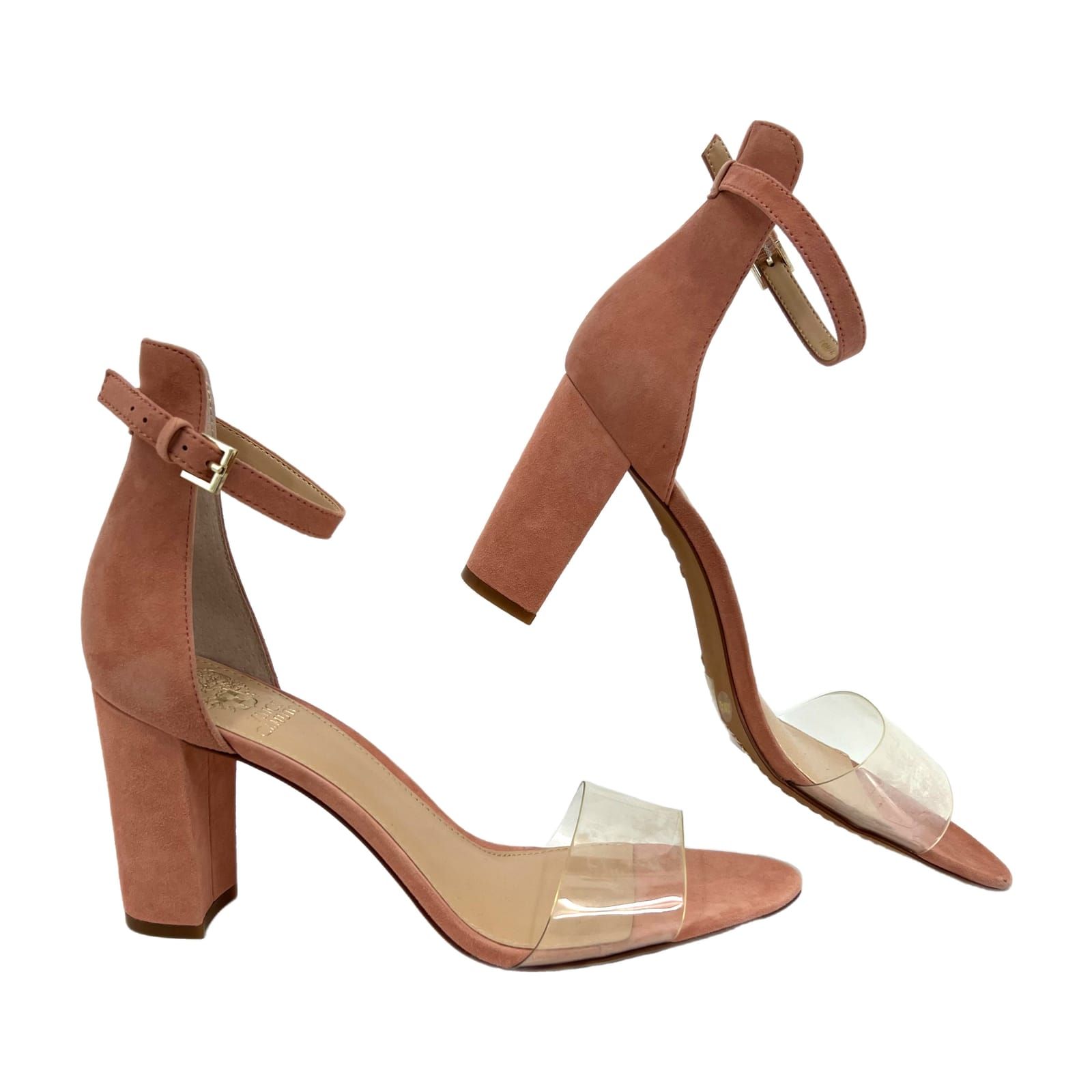 Vince Camuto Pink Block Heels
