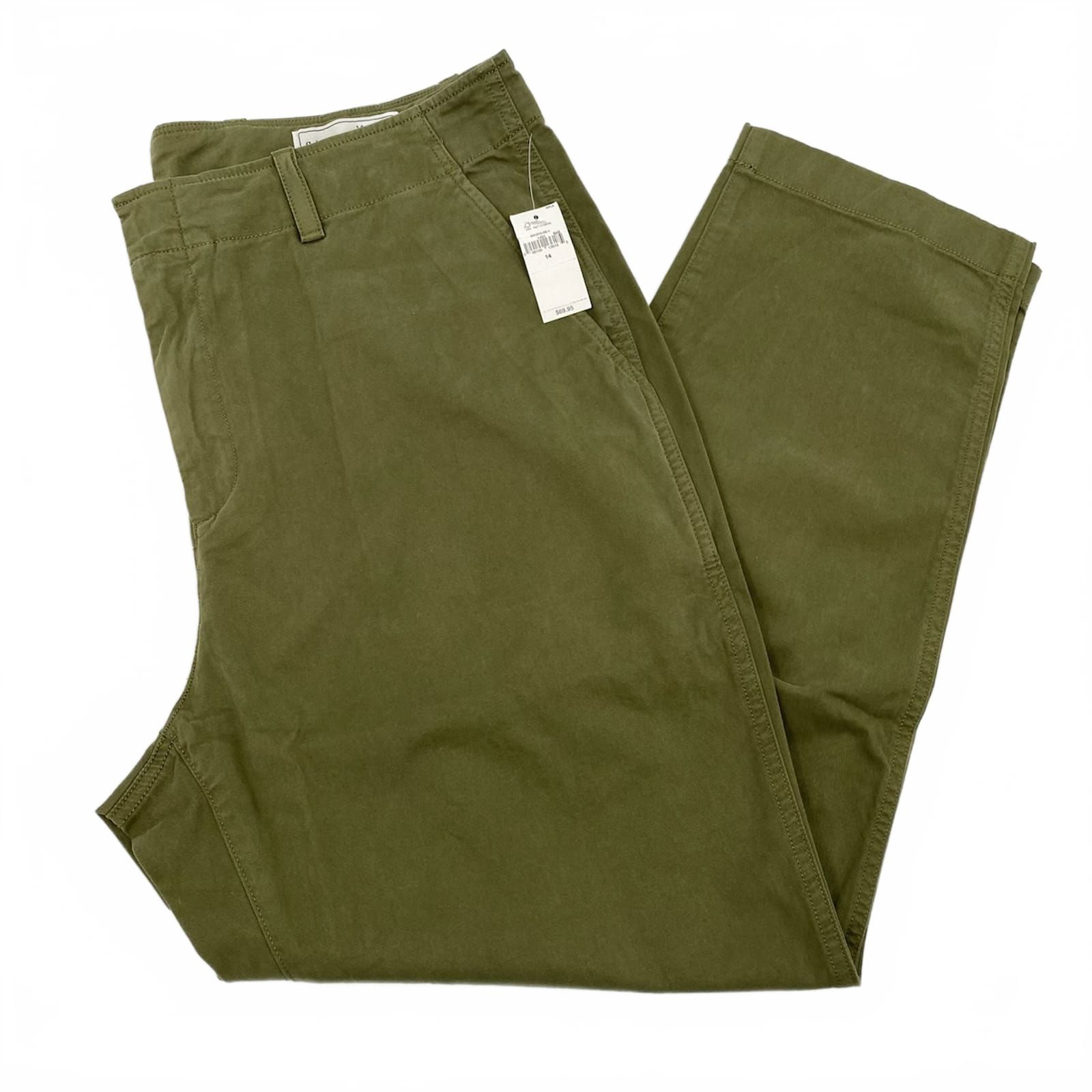 GAP Green Downtown Khaki Pants
