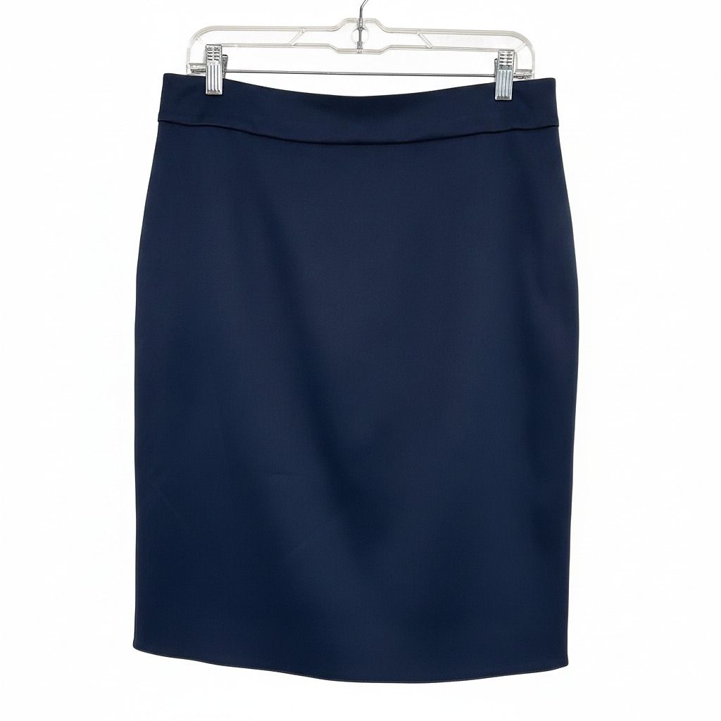 Armani Collezioni Navy Pencil Skirt