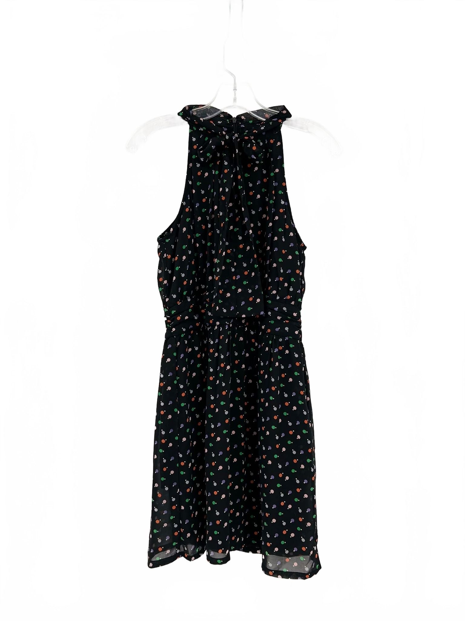 Tulle Black Polka Dot Mini Dress
