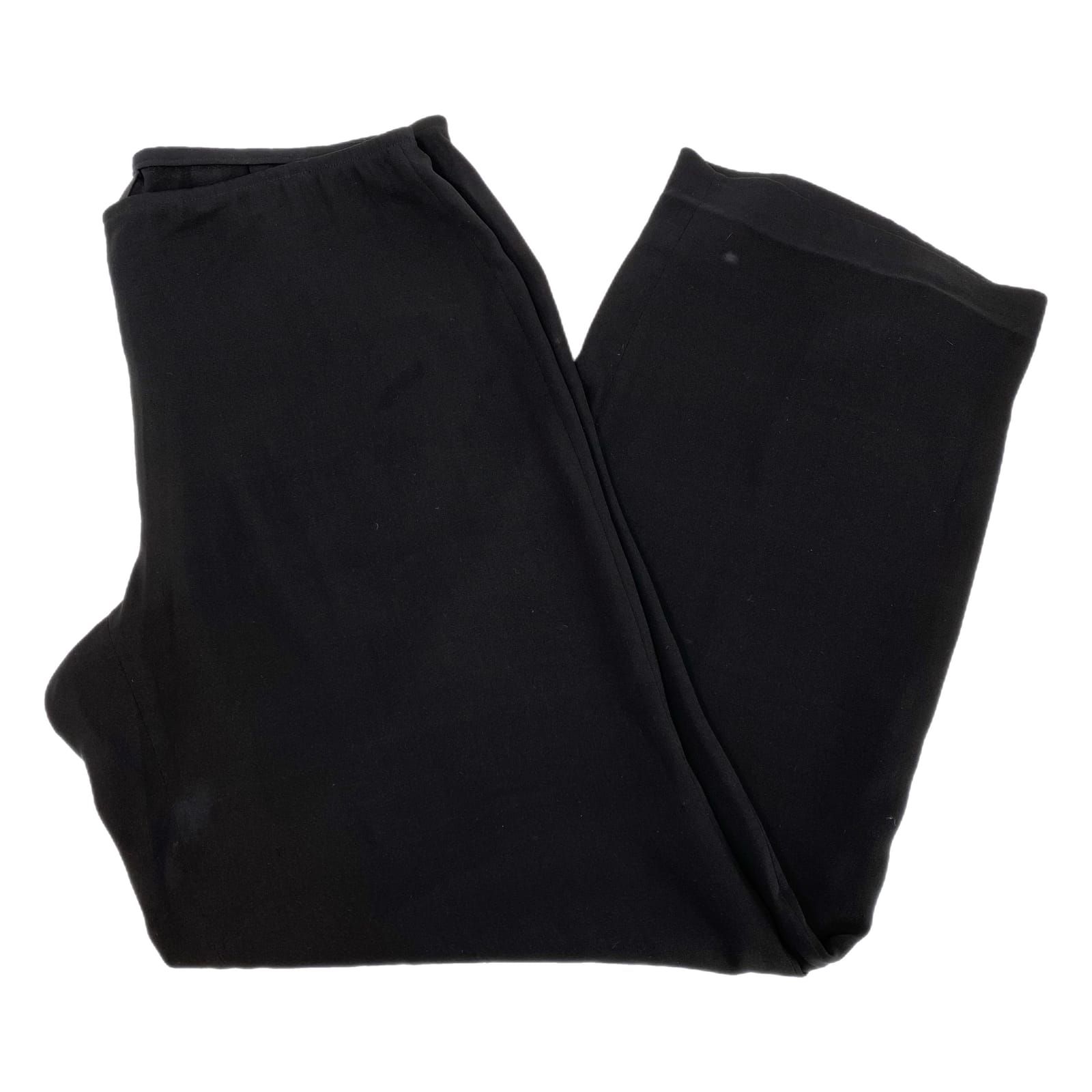 Eileen Fisher Black Wide Leg Trousers