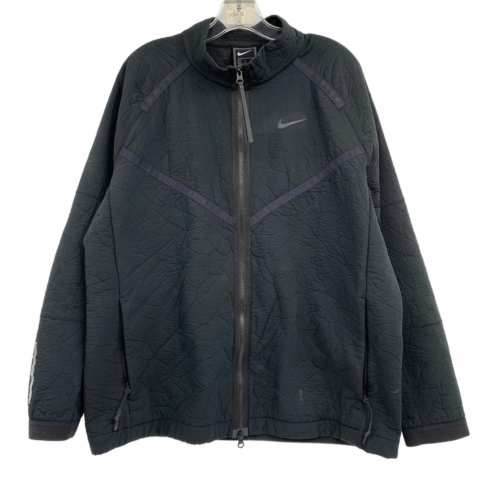 Nike Black Zip-Up Athletic Jacket