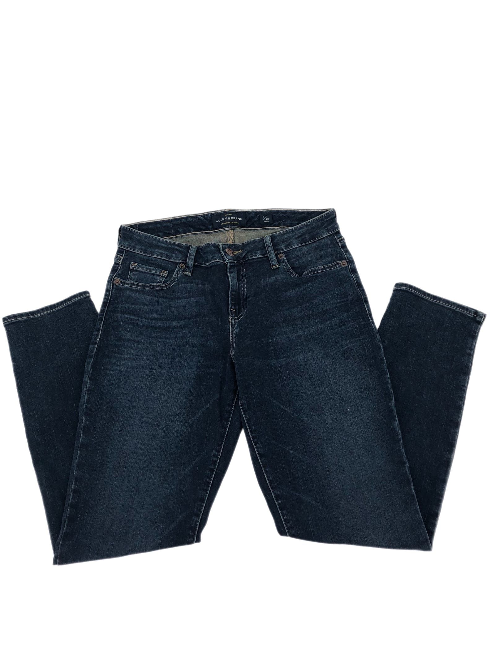 Lucky Brand Blue Skinny Ankle Jeans
