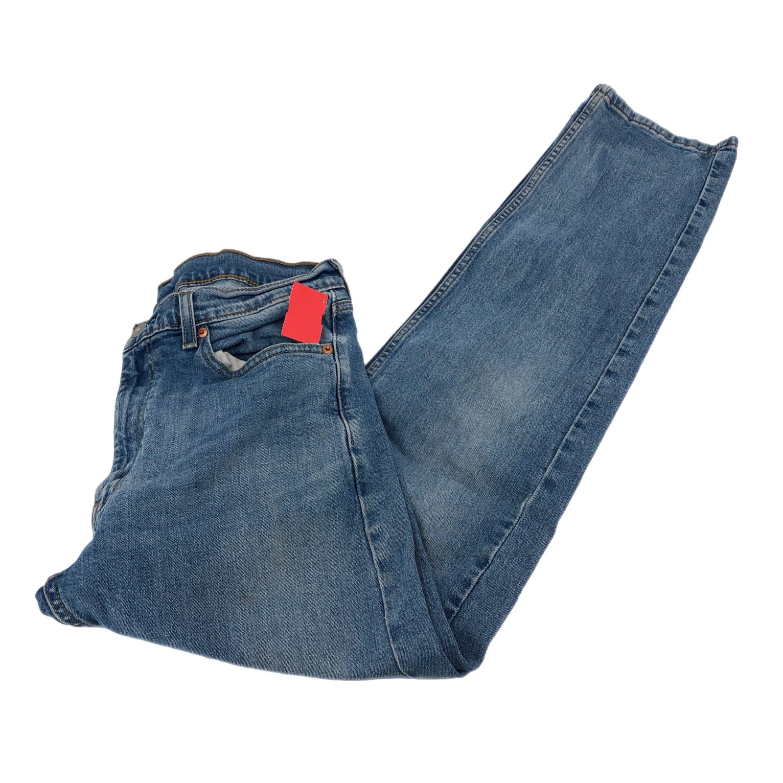 Levi's Blue Straight Leg Jeans Leg Light Wash