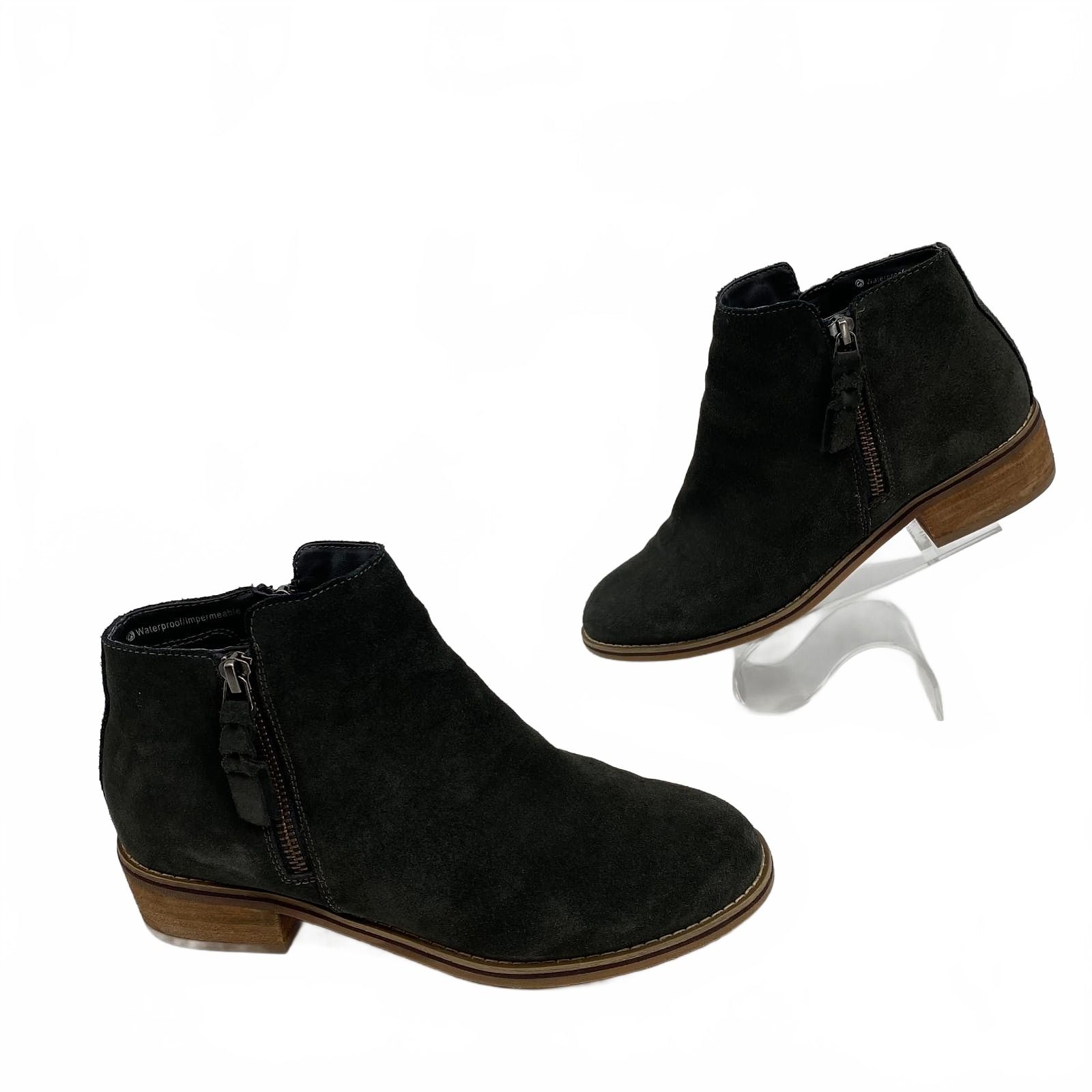Blondo Gray Ankle Boots Liam boot