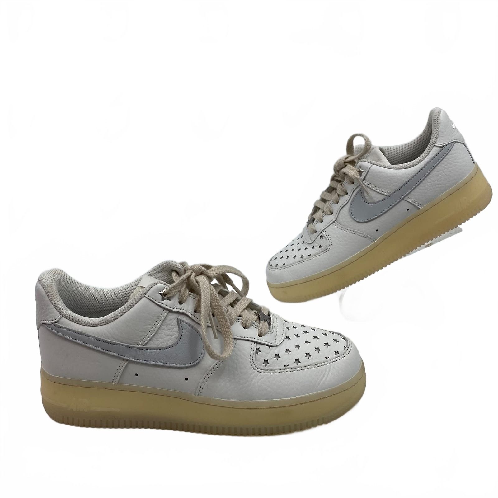 Nike White Sneakers Starry Night AF1