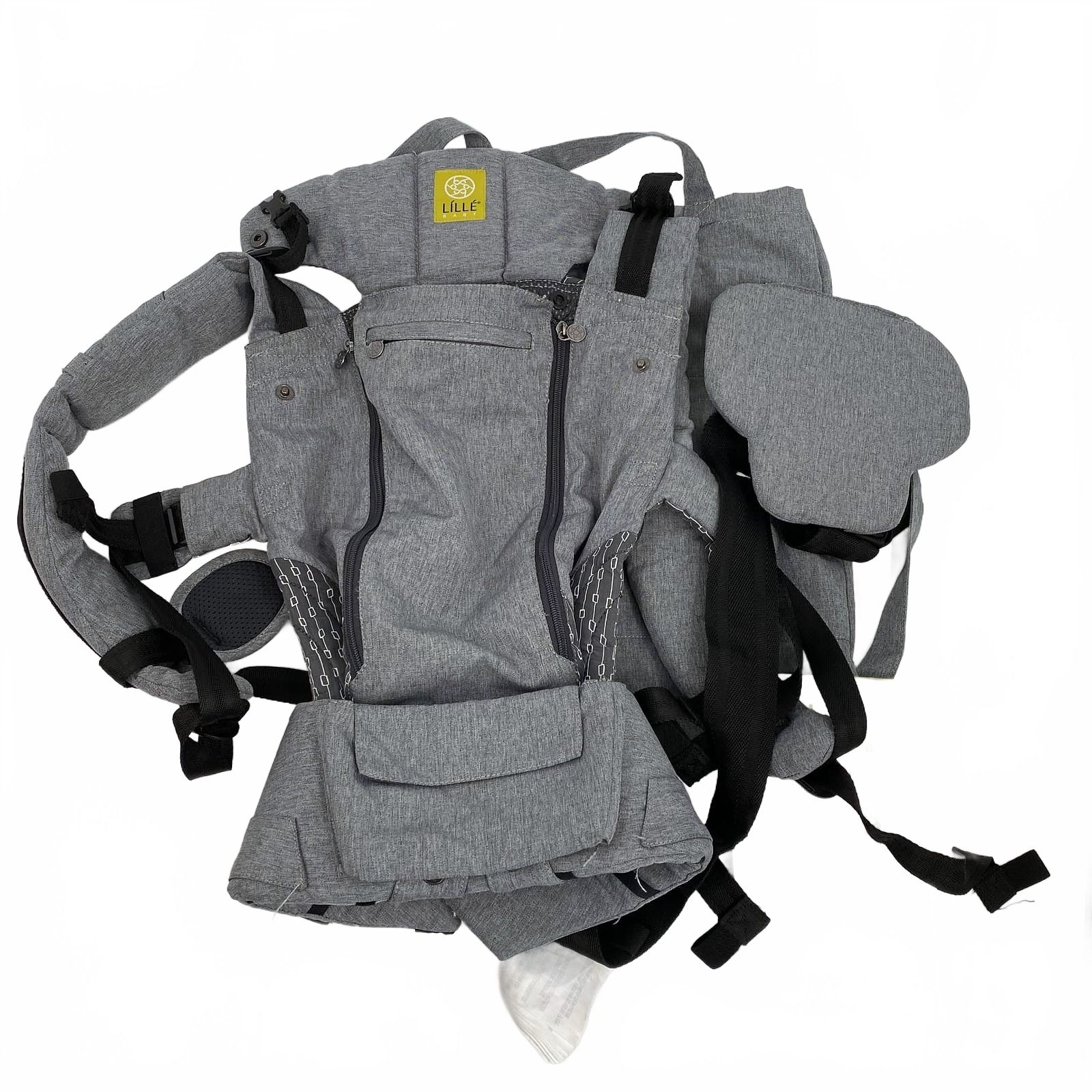 Lille Baby Gray Backpack 3 Position Baby Carrier